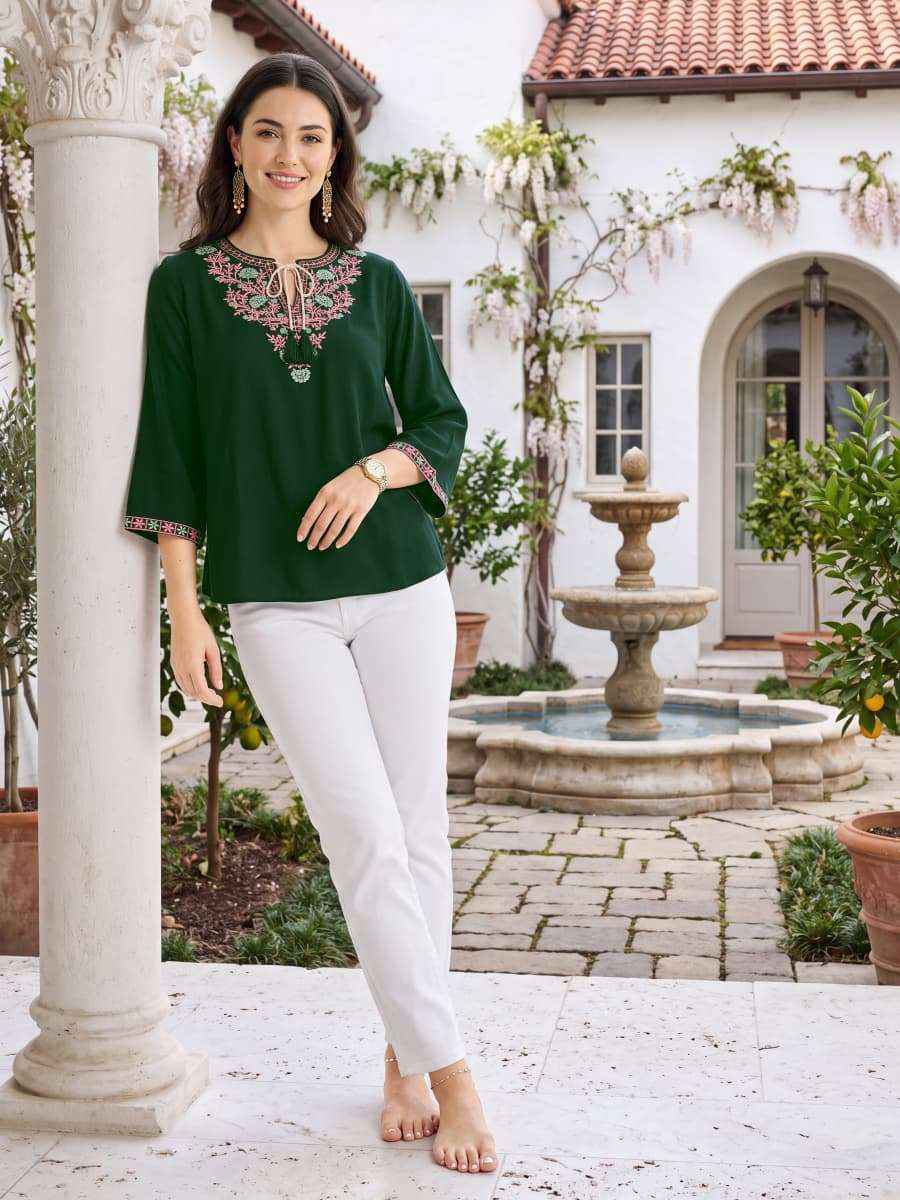 Tips And Tops Twinkle Vol 2 Fancy Western Short Tops 6 Pcs Catalog 