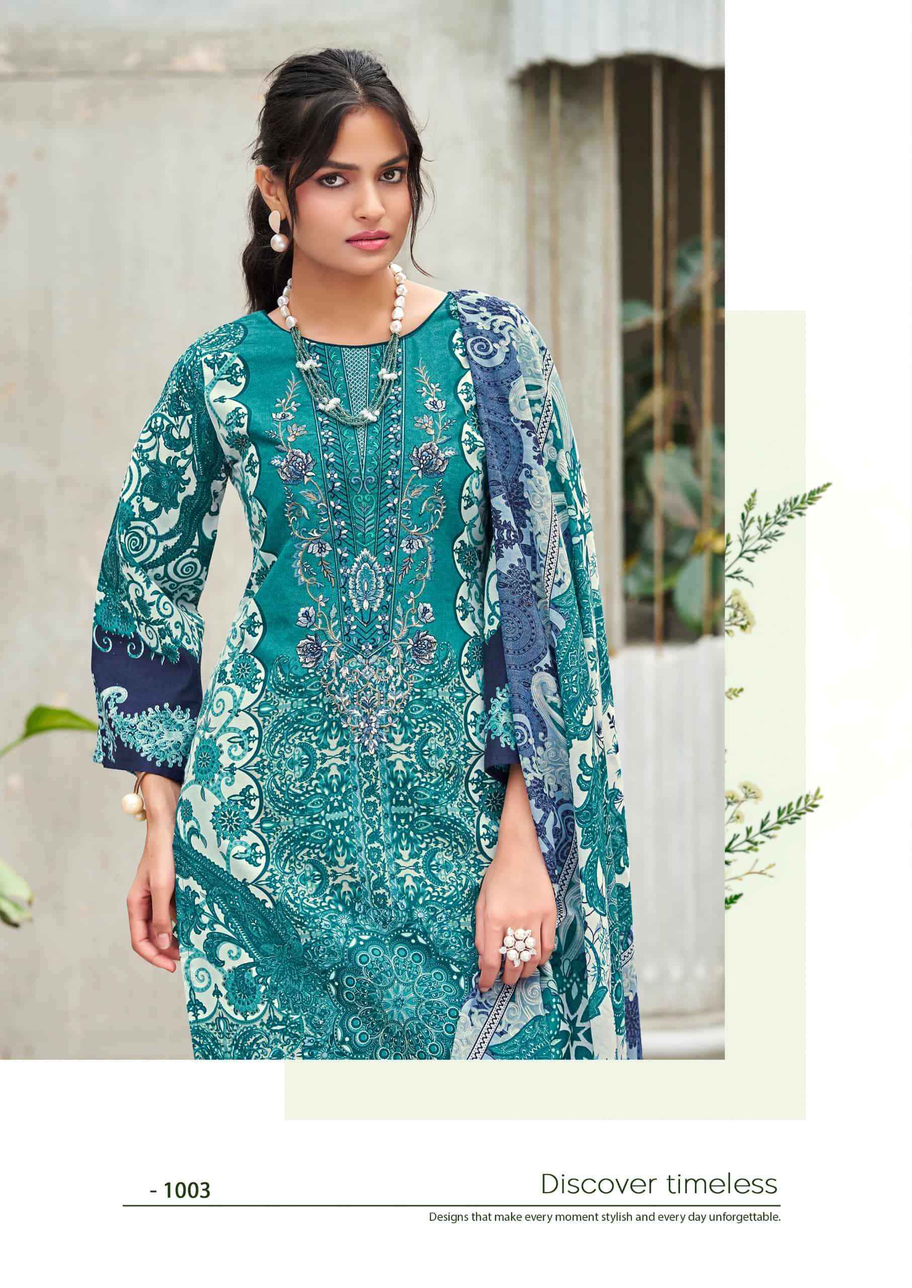 Vandana Fashion Autograph Vol 1 Dress Material 8 Pcs Catalog