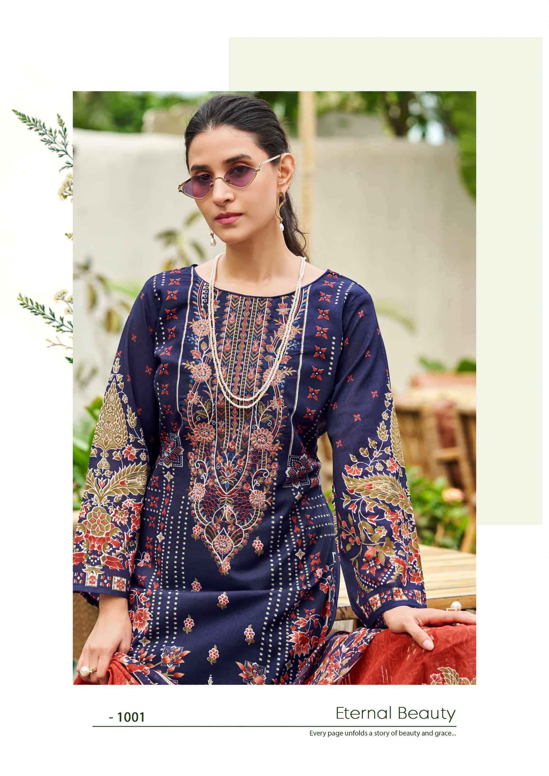 Vandana Fashion Autograph Vol 1 Dress Material 8 Pcs Catalog