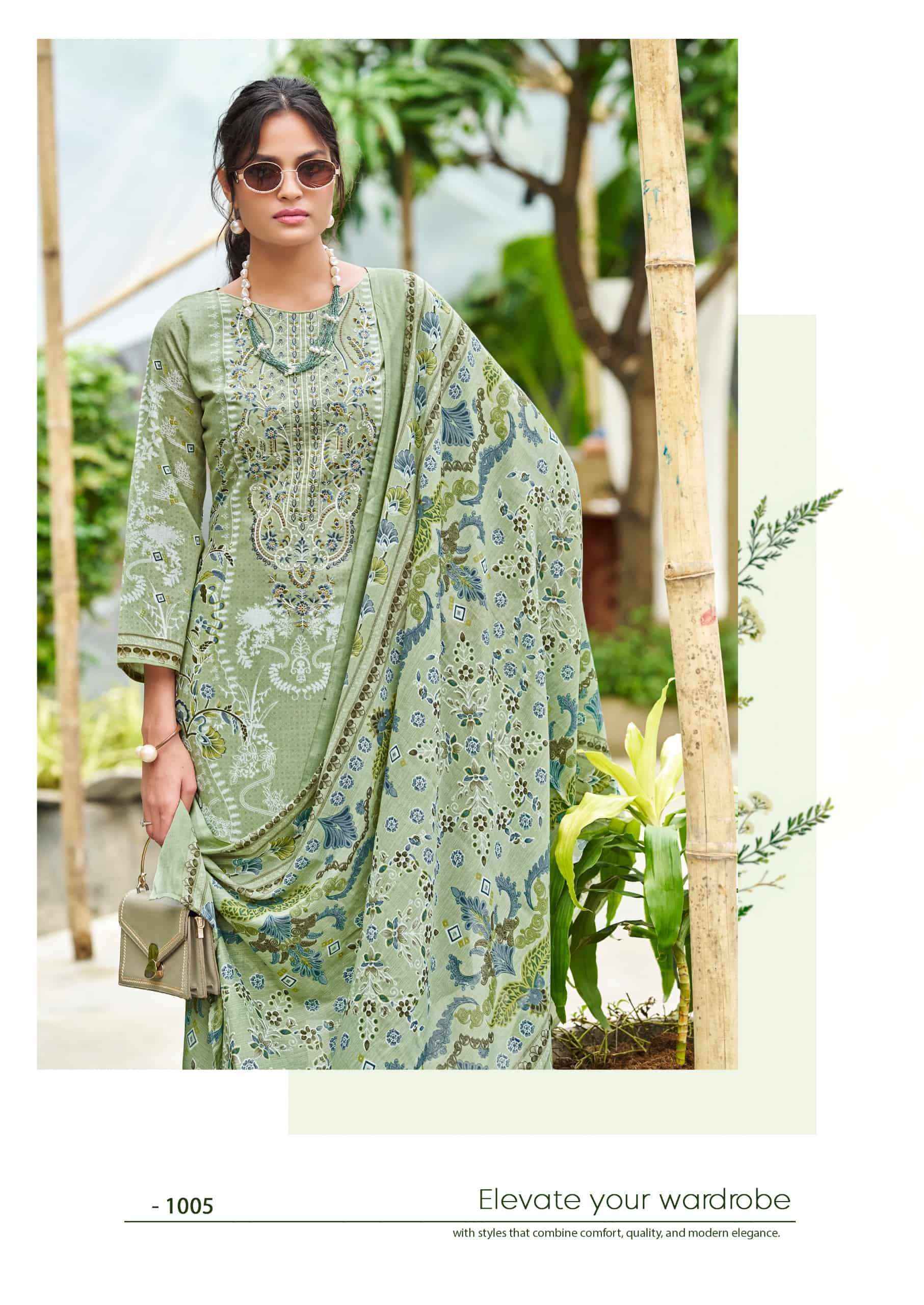 Vandana Fashion Autograph Vol 1 Dress Material 8 Pcs Catalog