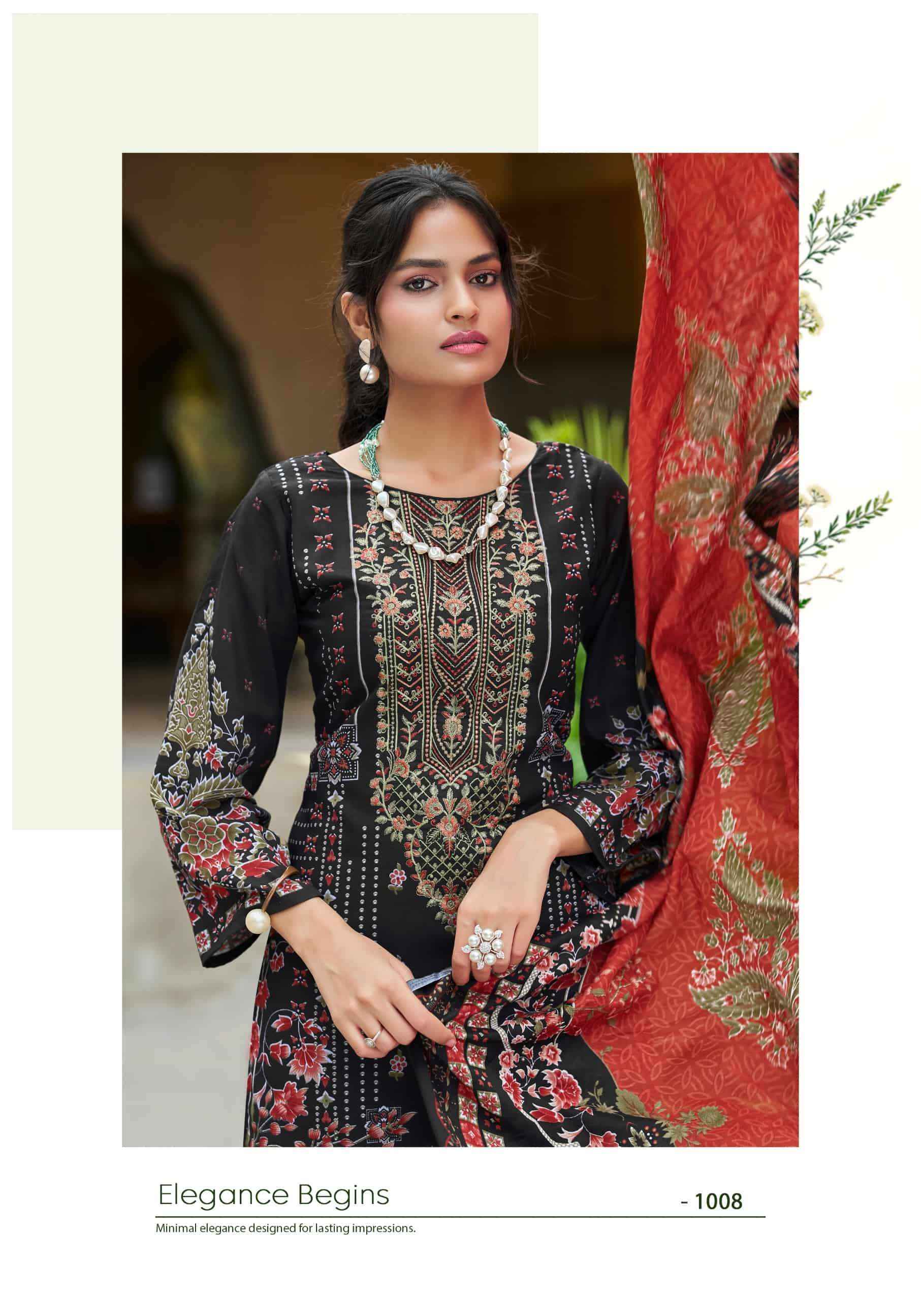Vandana Fashion Autograph Vol 1 Dress Material 8 Pcs Catalog