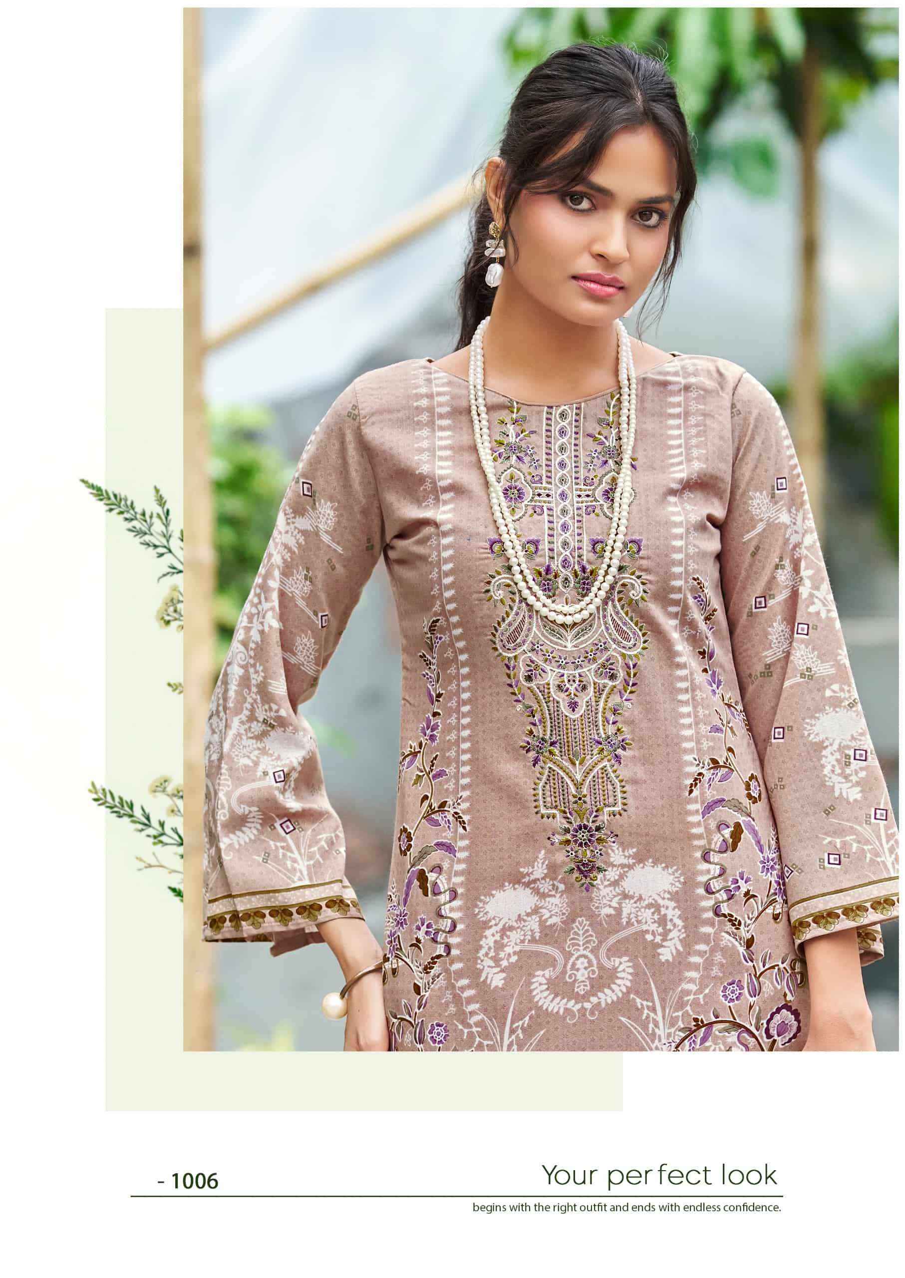 Vandana Fashion Autograph Vol 1 Dress Material 8 Pcs Catalog
