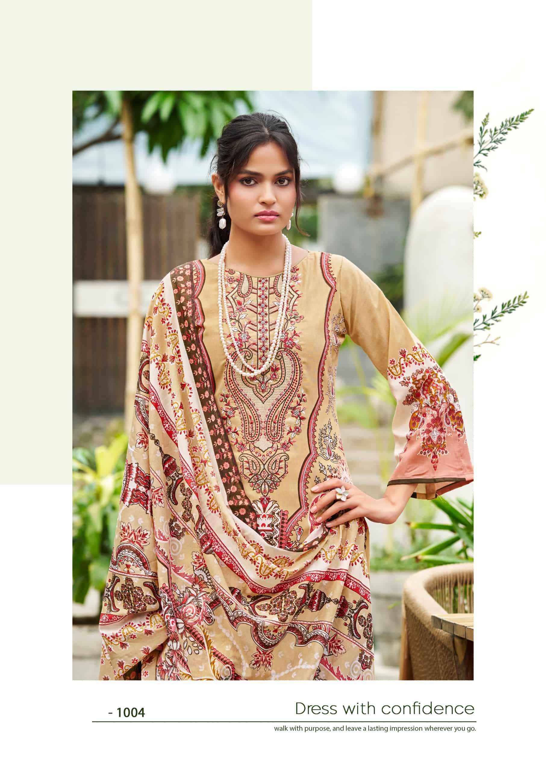 Vandana Fashion Autograph Vol 1 Dress Material 8 Pcs Catalog