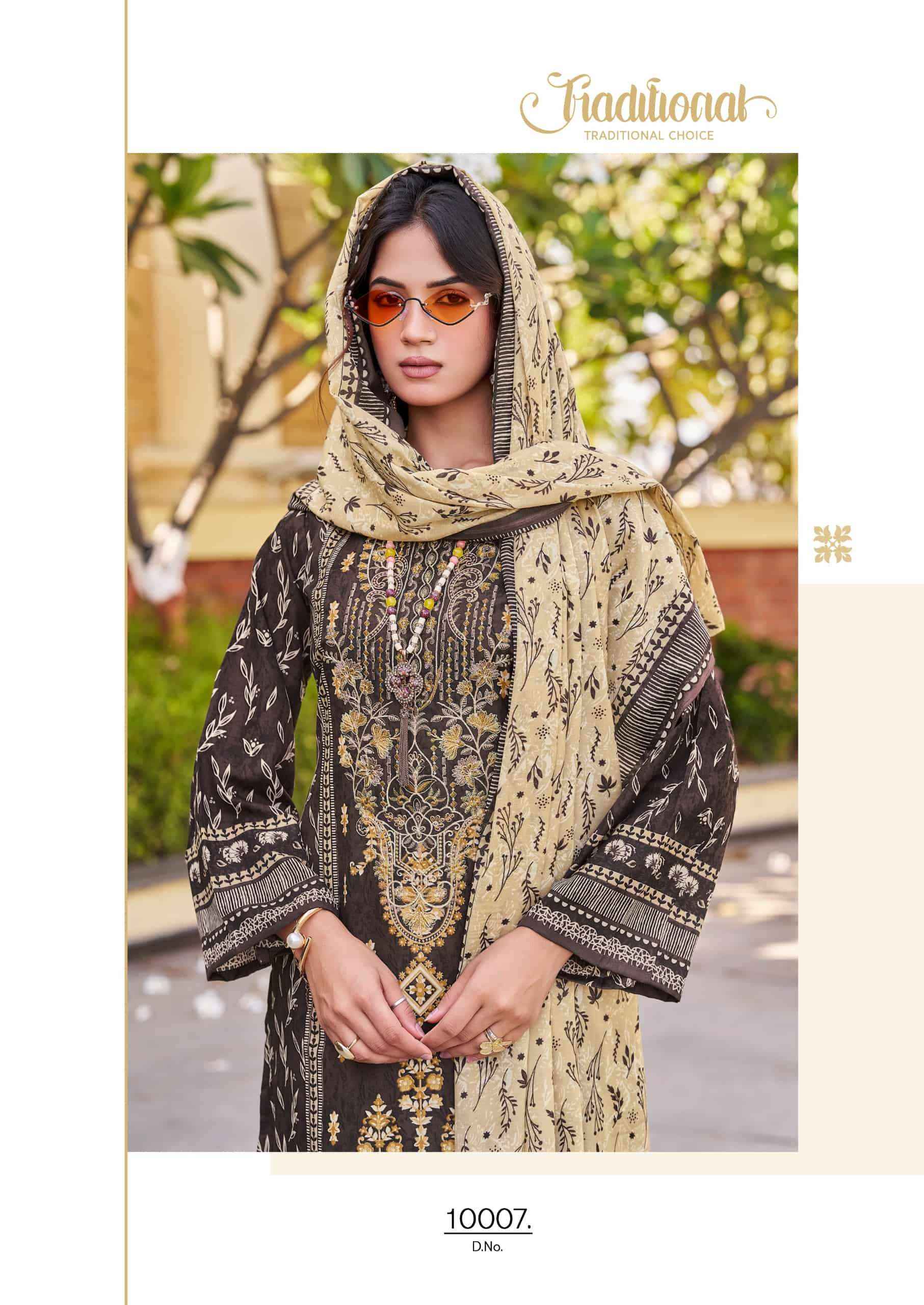 Vandana Fashion Shahzadi Vol 10 Printed Cotton Dress Material 8 Pcs Catalog 