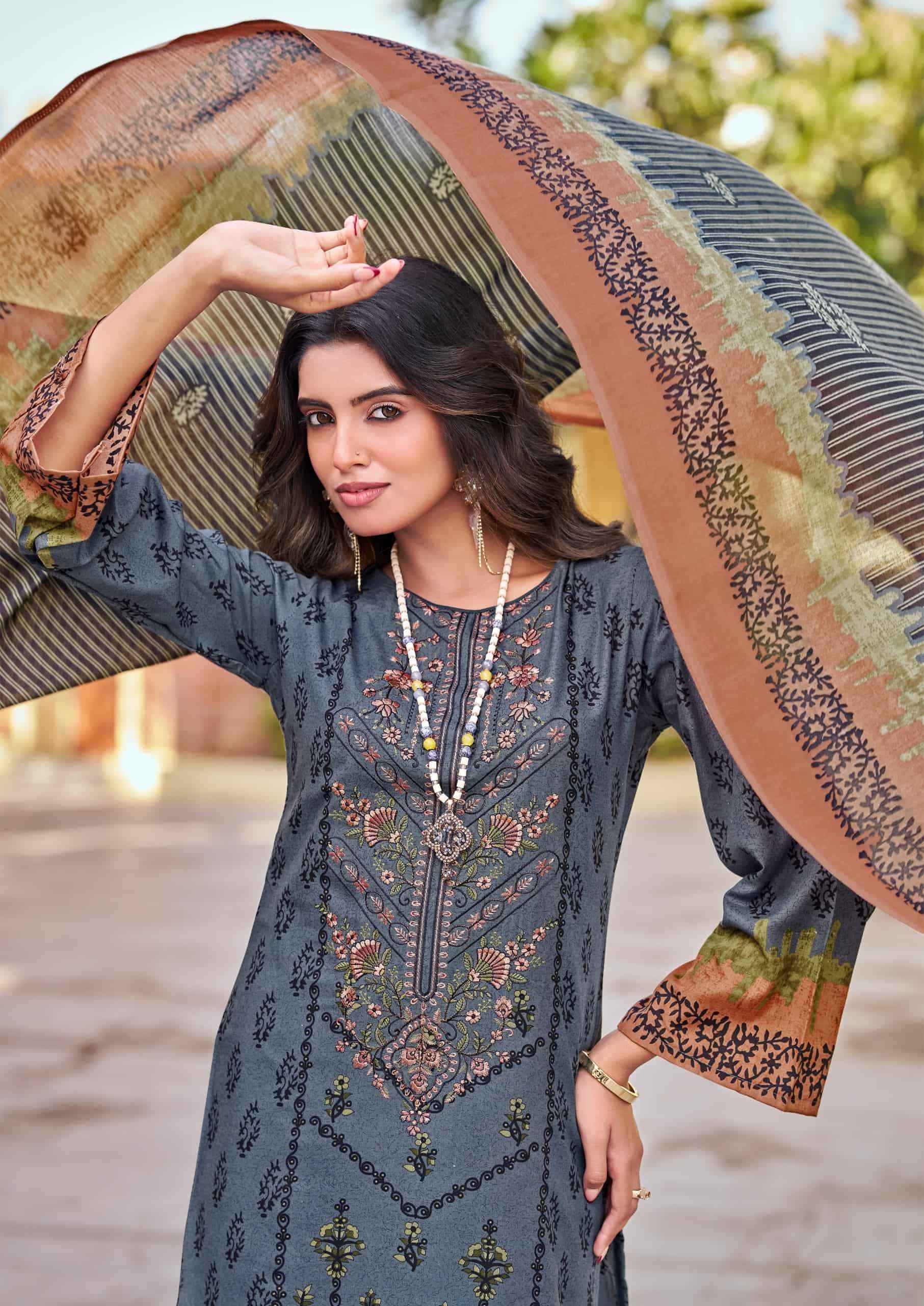 Vandana Fashion Shahzadi Vol 10 Printed Cotton Dress Material 8 Pcs Catalog 