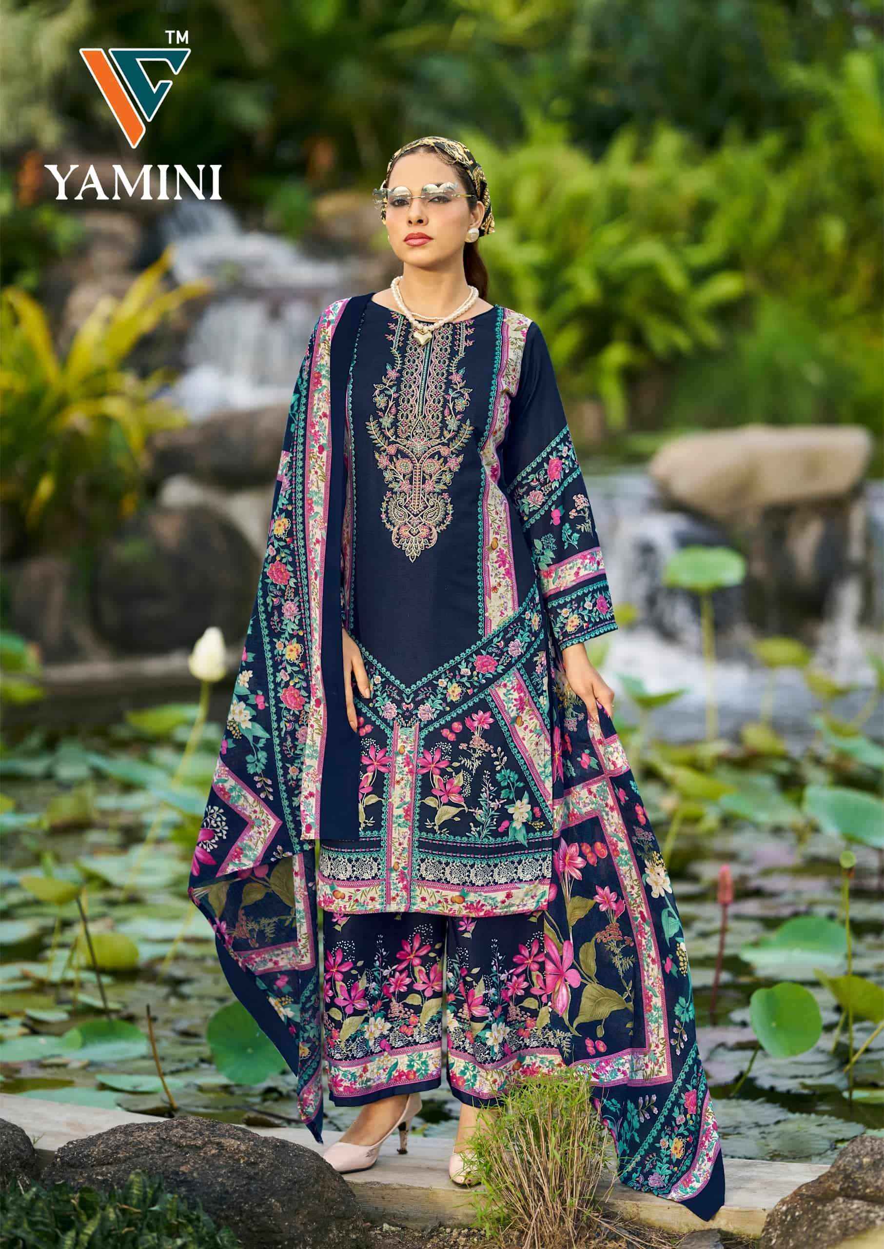 Vandana Fashion Yamini Vol 2 Cotton Dress Material 8 Pcs Catalog