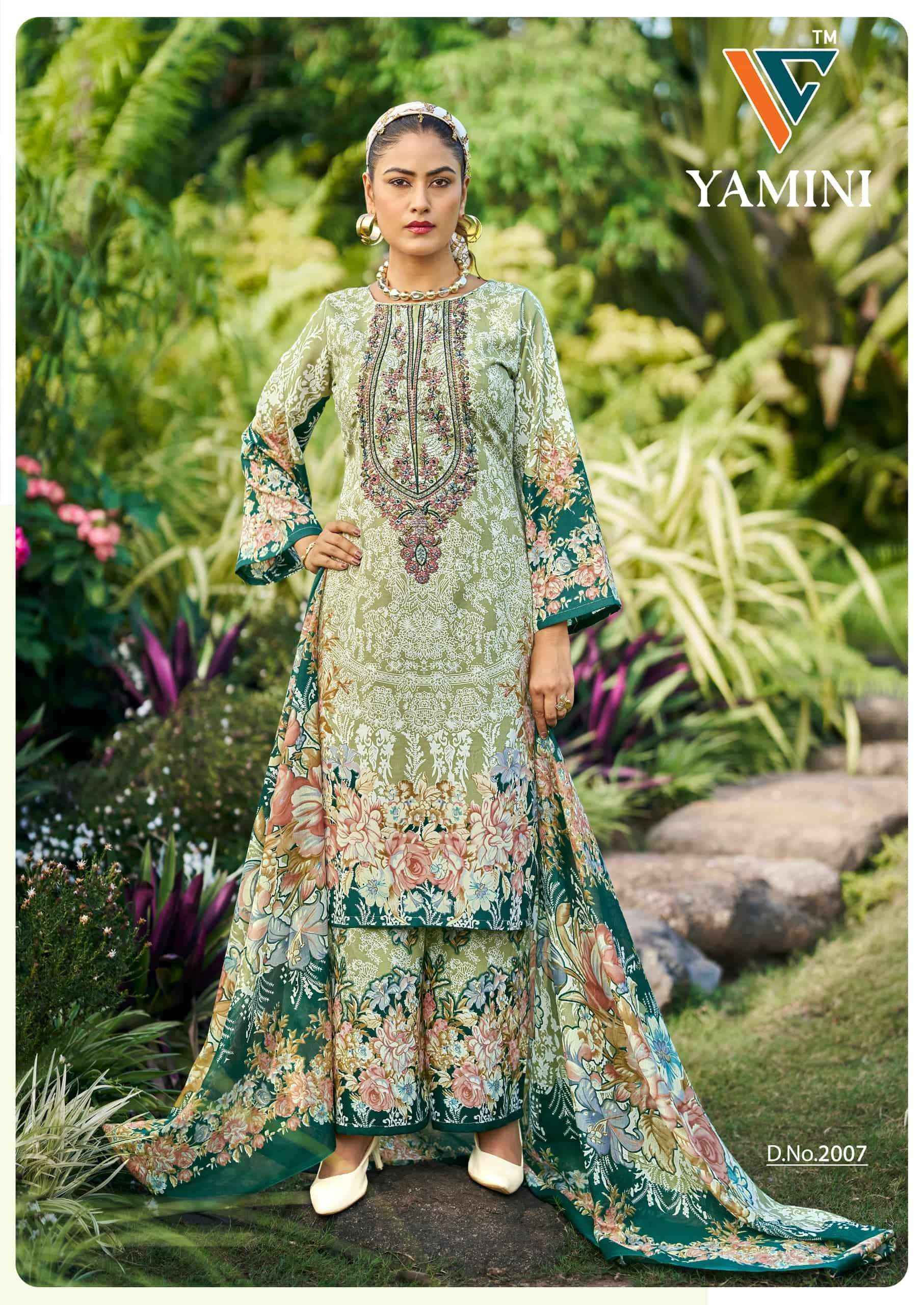 Vandana Fashion Yamini Vol 2 Cotton Dress Material 8 Pcs Catalog
