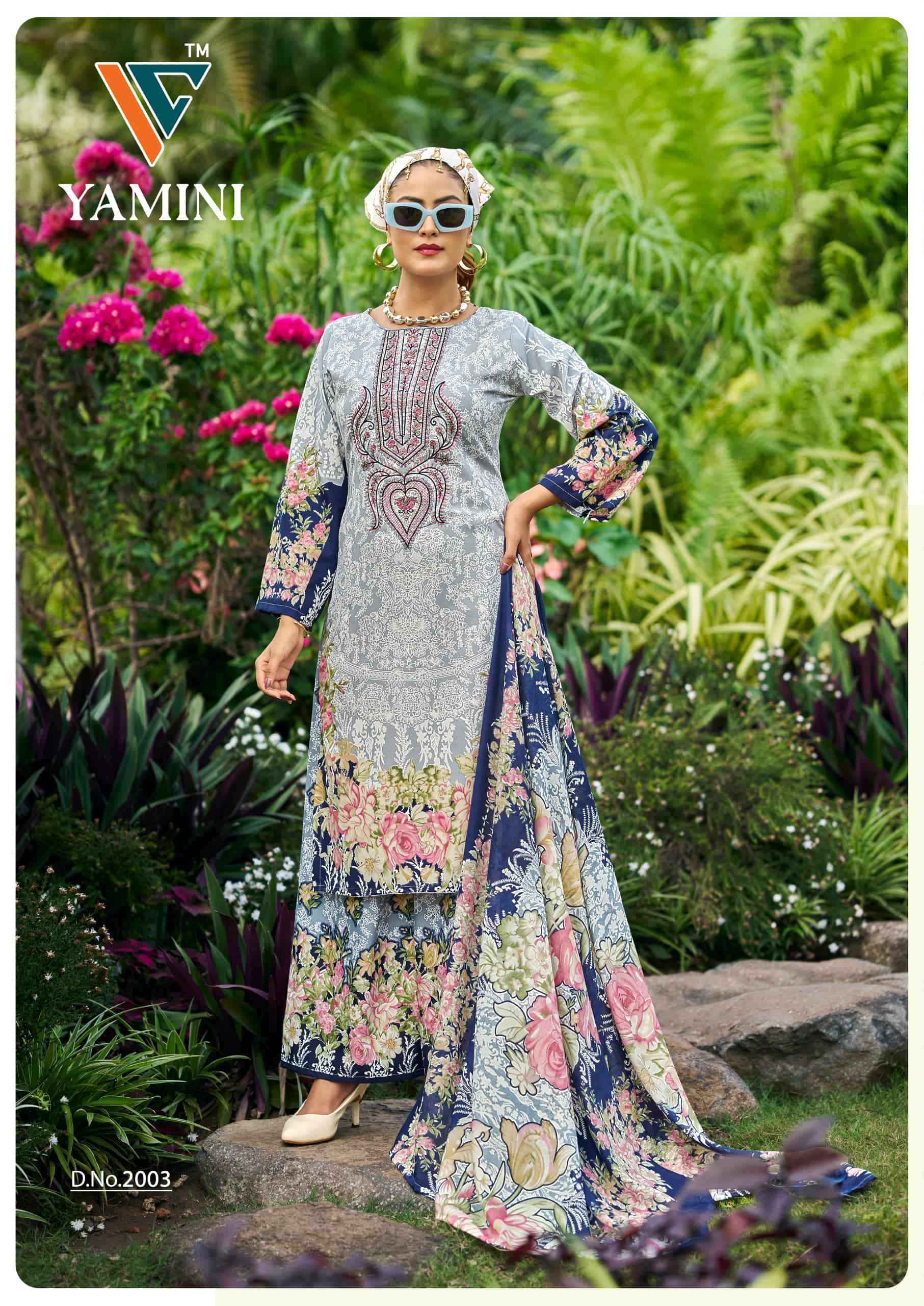 Vandana Fashion Yamini Vol 2 Cotton Dress Material 8 Pcs Catalog