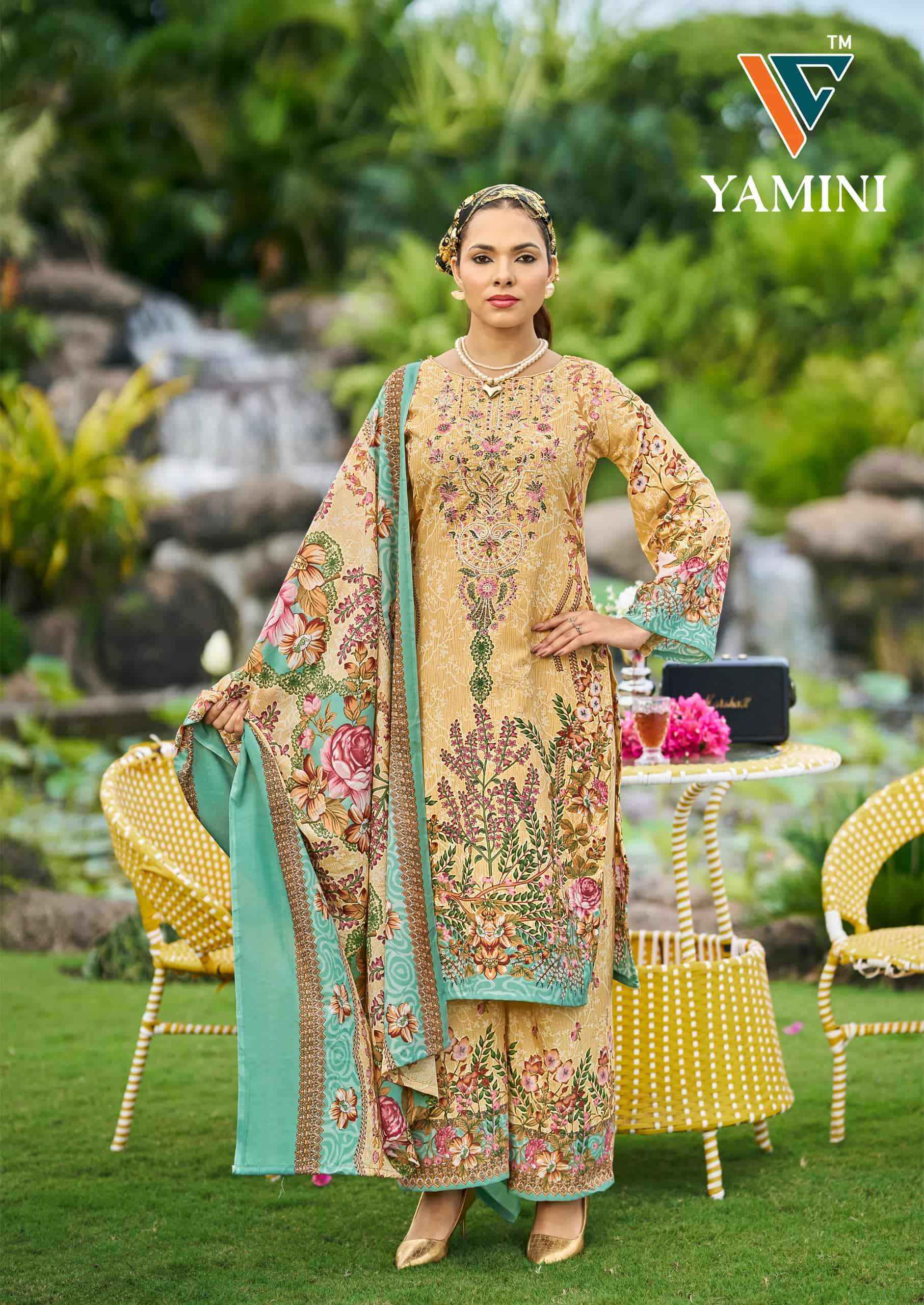 Vandana Fashion Yamini Vol 2 Cotton Dress Material 8 Pcs Catalog