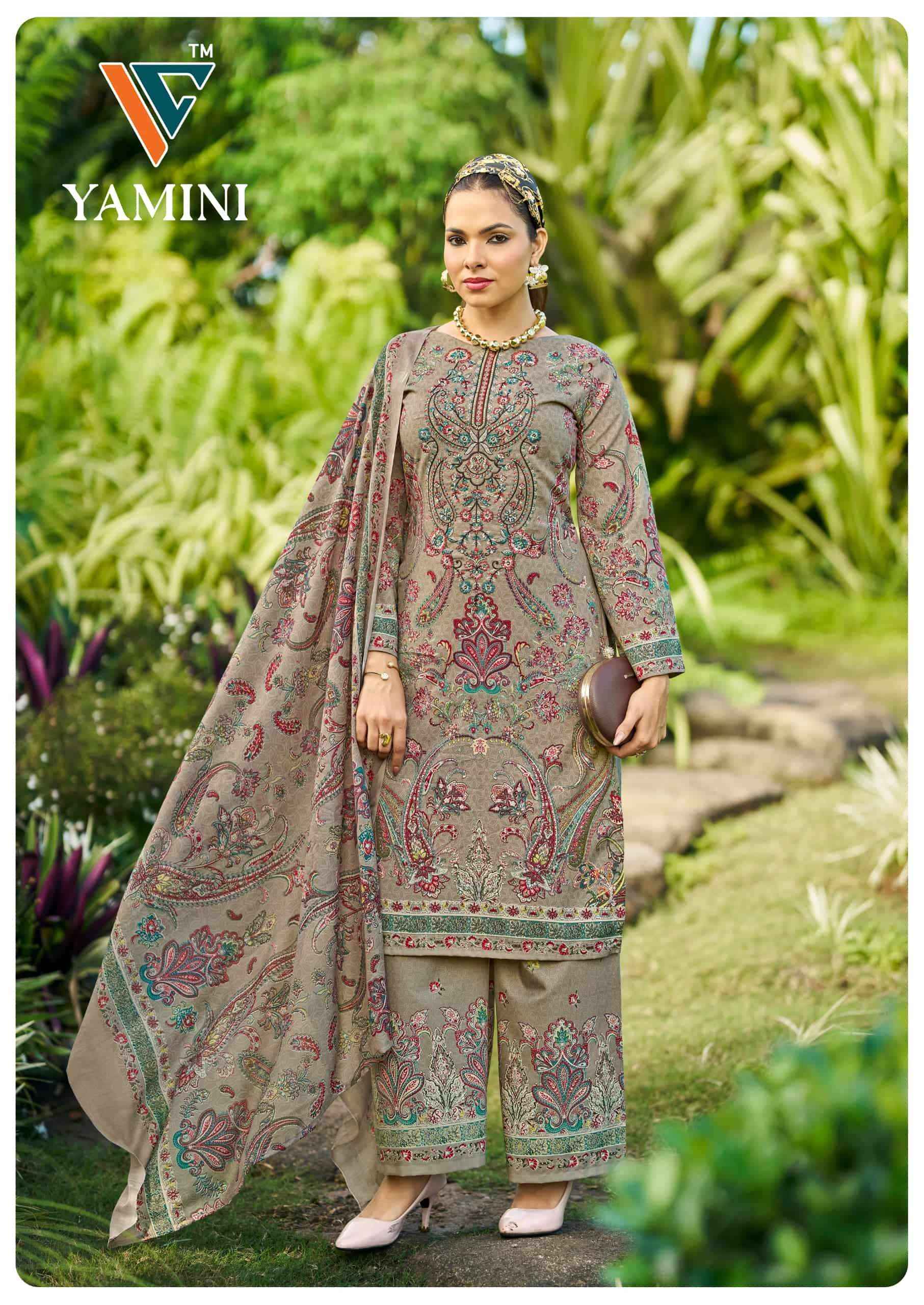 Vandana Fashion Yamini Vol 2 Cotton Dress Material 8 Pcs Catalog