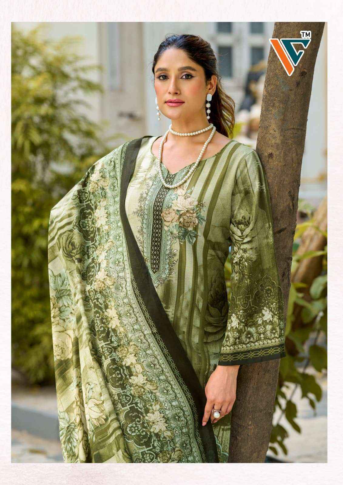 Vandana Nazakat Vol 18 Cotton Dress Material 8 Pcs Catalog