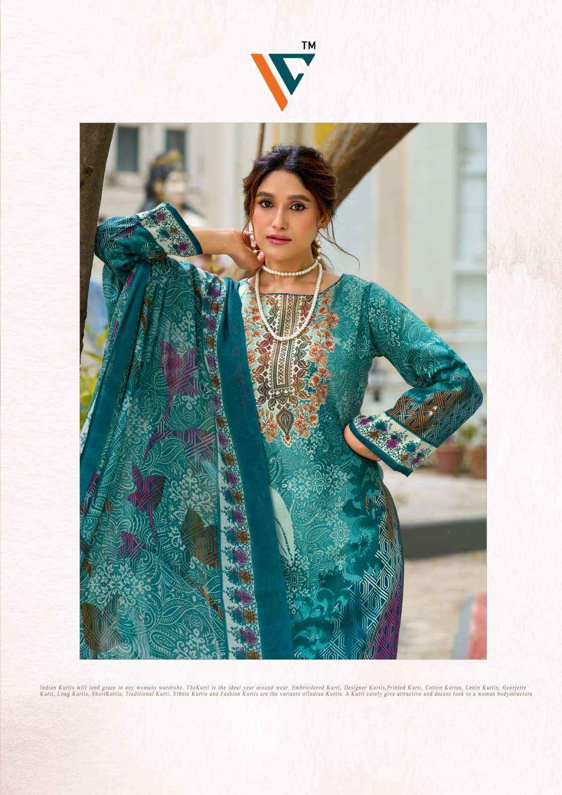 Vandana Nazakat Vol 18 Cotton Dress Material 8 Pcs Catalog