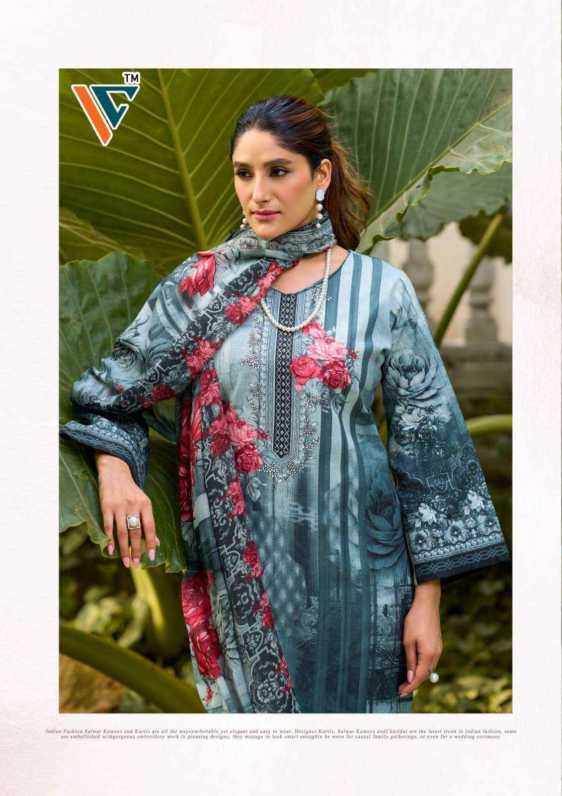 Vandana Nazakat Vol 18 Cotton Dress Material 8 Pcs Catalog