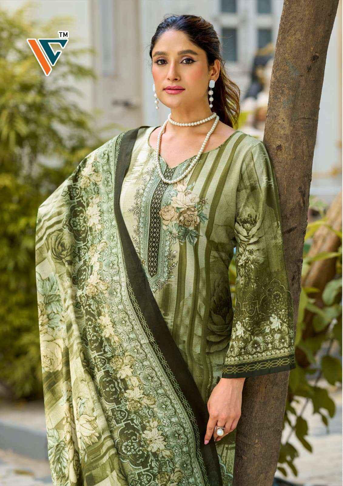 Vandana Nazakat Vol 18 Cotton Dress Material 8 Pcs Catalog