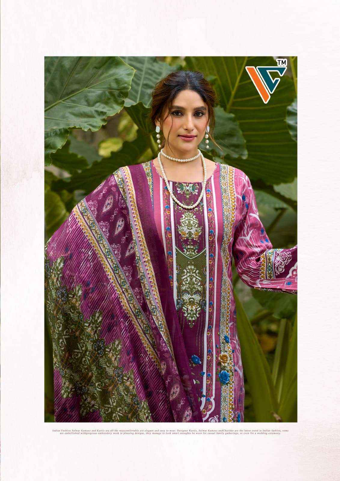 Vandana Nazakat Vol 18 Cotton Dress Material 8 Pcs Catalog