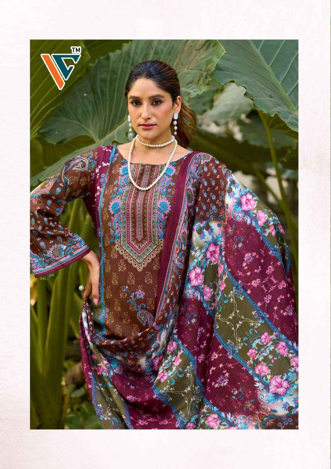 Vandana Nazakat Vol 18 Cotton Dress Material 8 Pcs Catalog