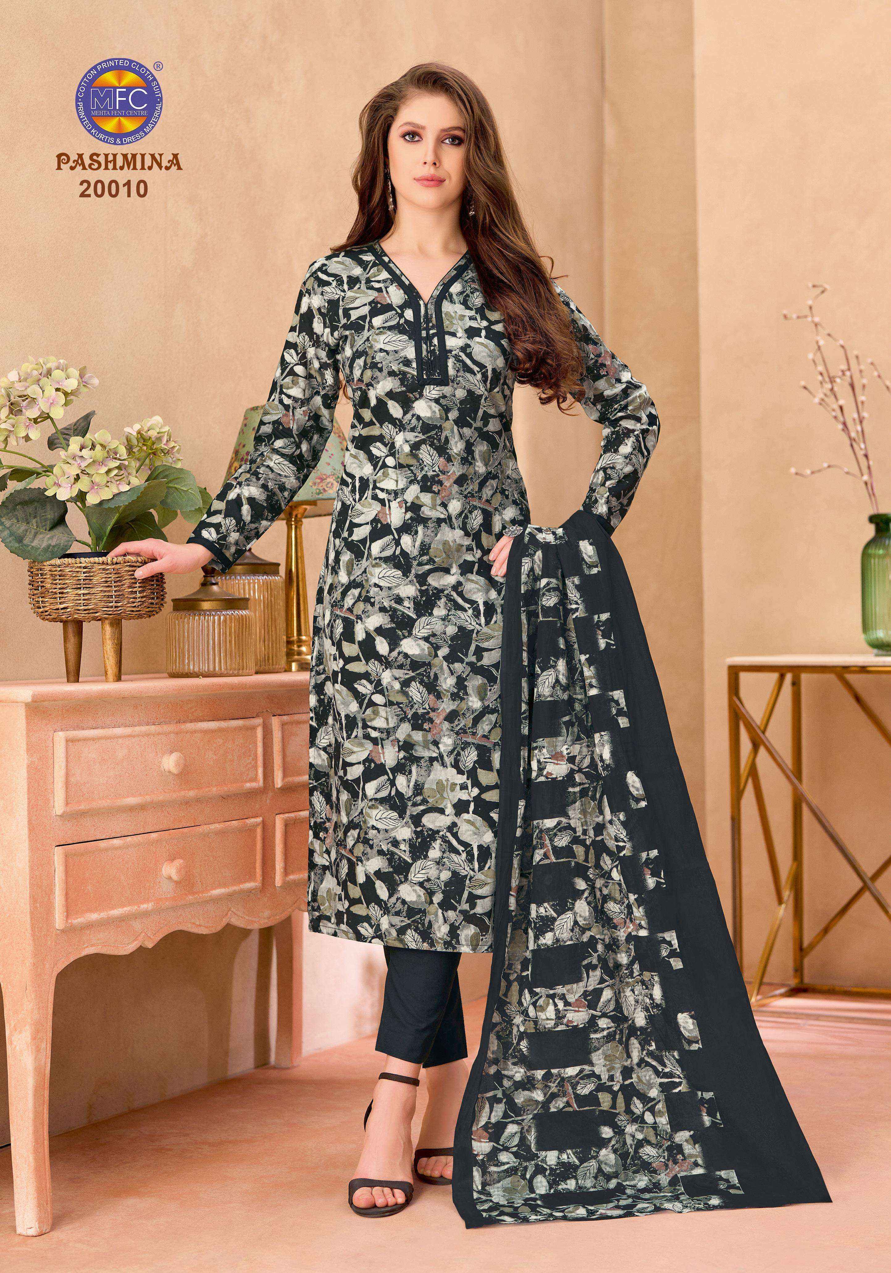 Vinay Fashion Kuleesh Ghehnna Exclusive Premium Chinon Dress Material 4 Pcs Catalog 