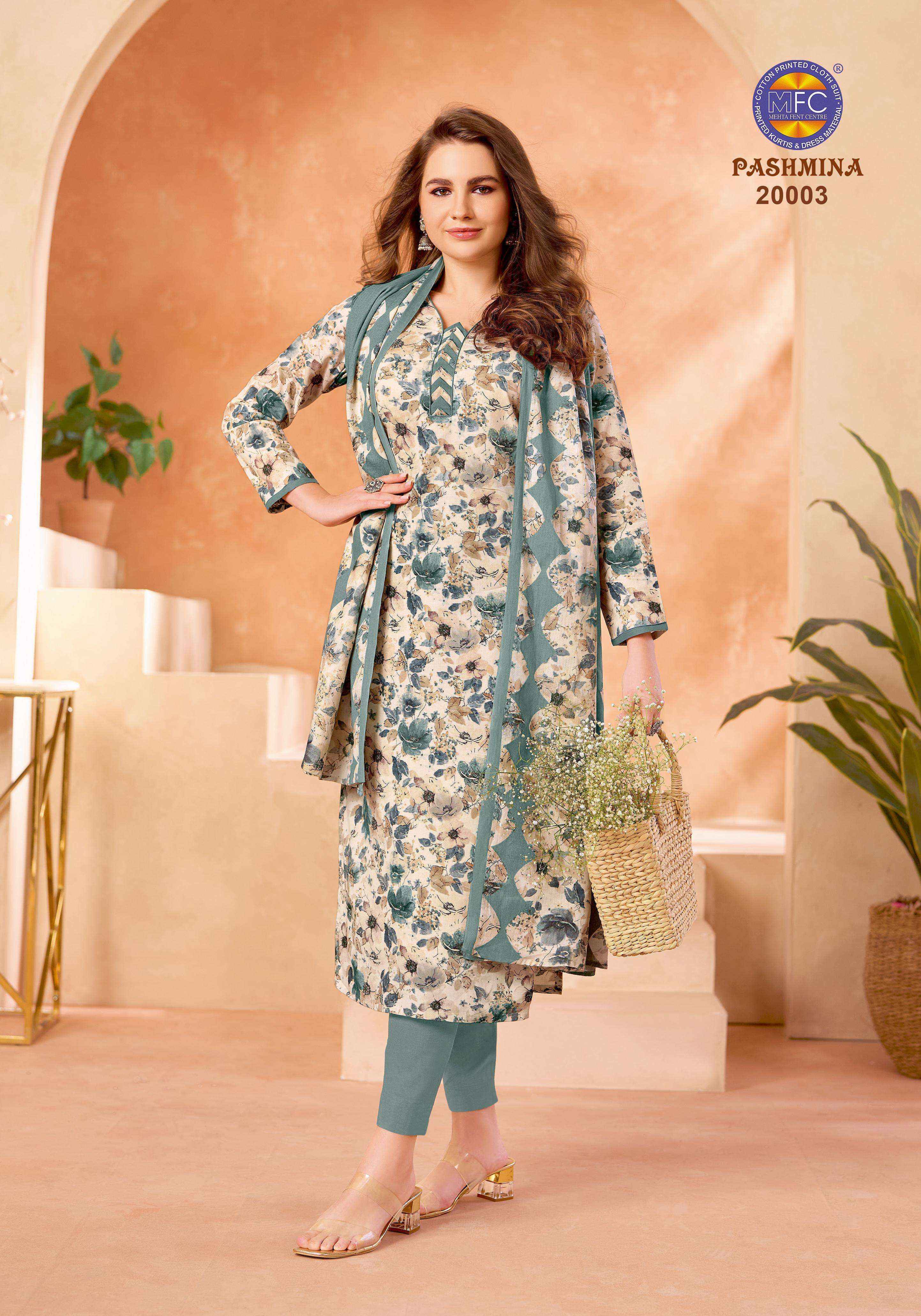 Vinay Fashion Kuleesh Ghehnna Exclusive Premium Chinon Dress Material 4 Pcs Catalog 