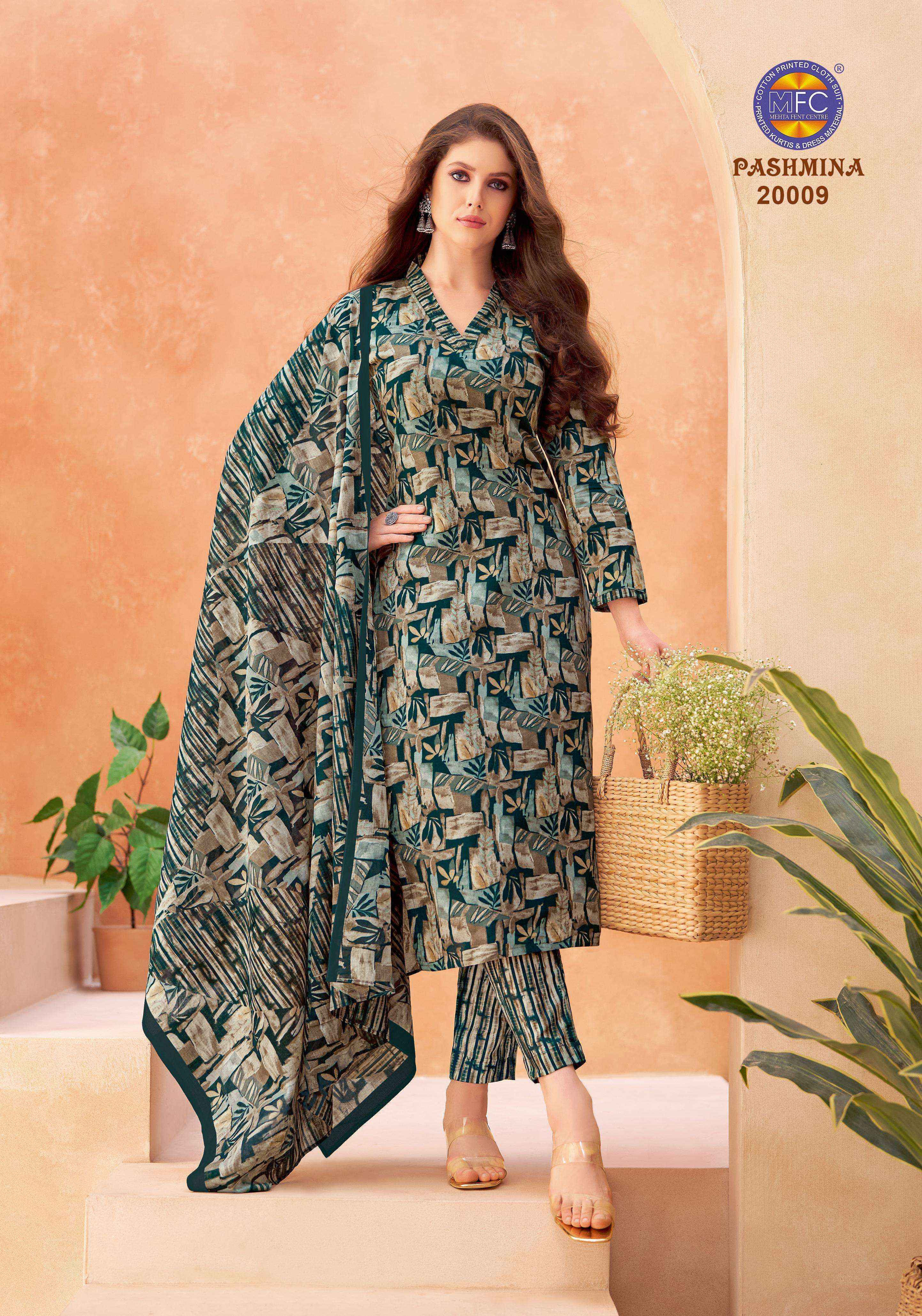 Vinay Fashion Kuleesh Ghehnna Exclusive Premium Chinon Dress Material 4 Pcs Catalog 