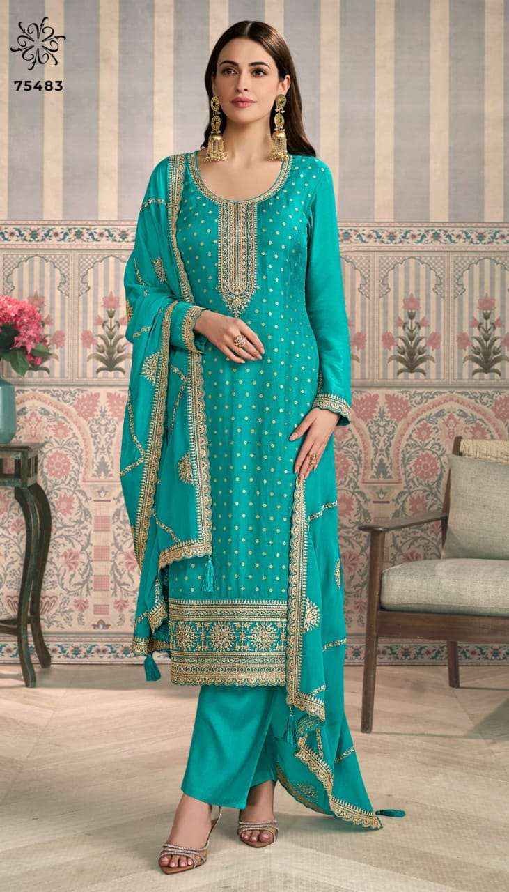 Vinay Fashion Kuleesh Jasleen Designer Dress Material 4 Pcs Catalog 