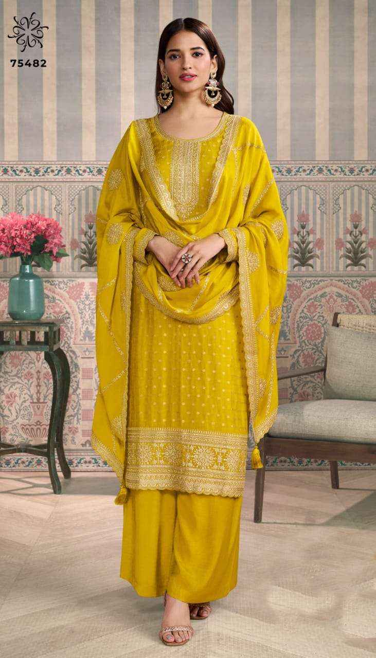 Vinay Fashion Kuleesh Jasleen Designer Dress Material 4 Pcs Catalog 