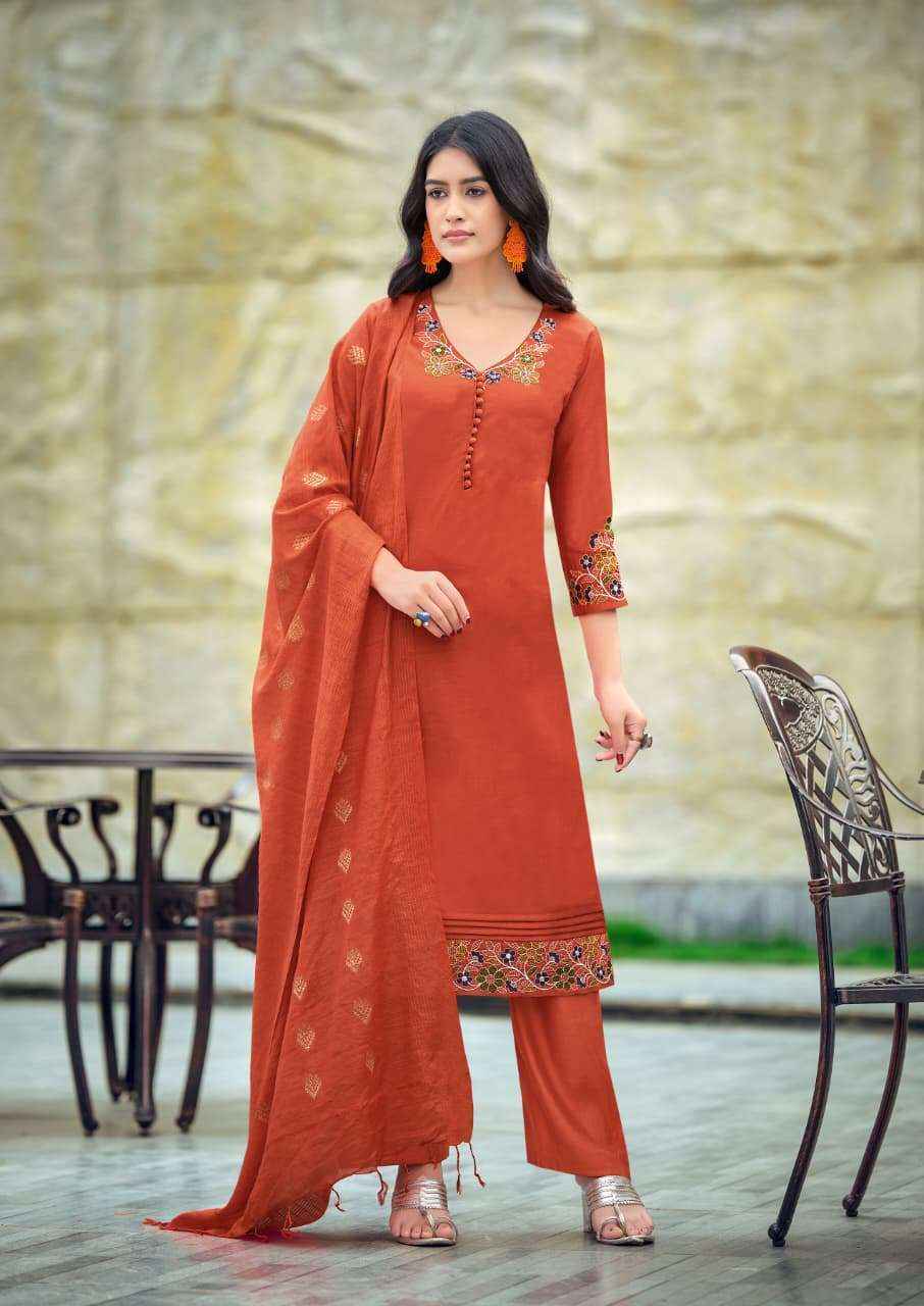WOODEE TANISHA VOL 2 VISCOSE READYMADE SUITS 6 PCS CATALOG