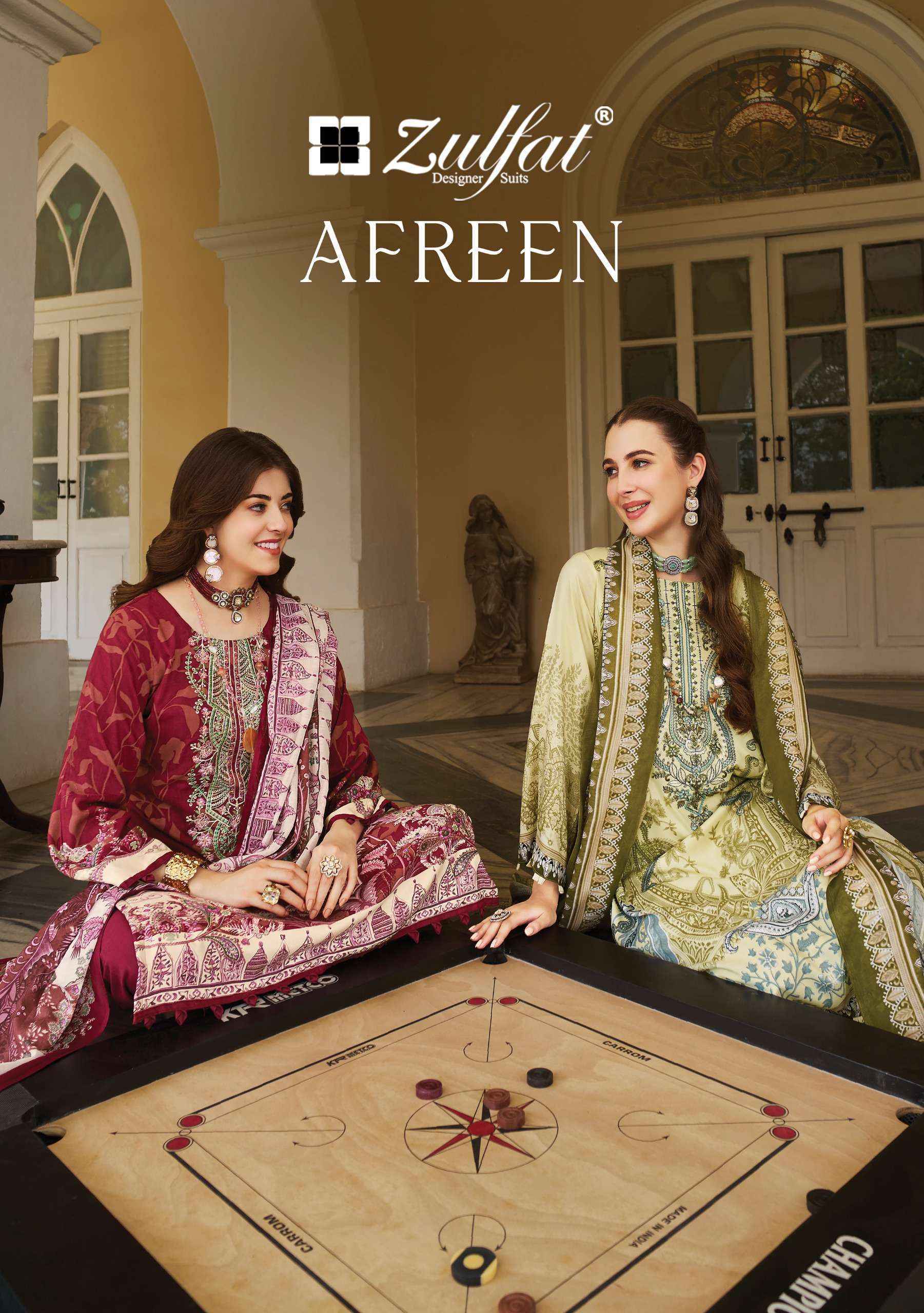 Zulfat Afreen Jam Cotton Dress Material 8 pcs Catalog With Price