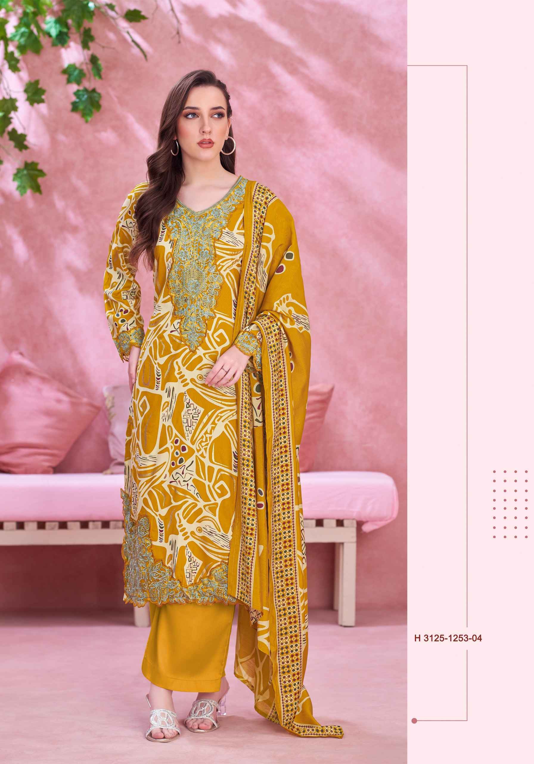 Alok Apple Cut Black Edition 4 Viscose Reyon Dress Material 6 pcs Catalog