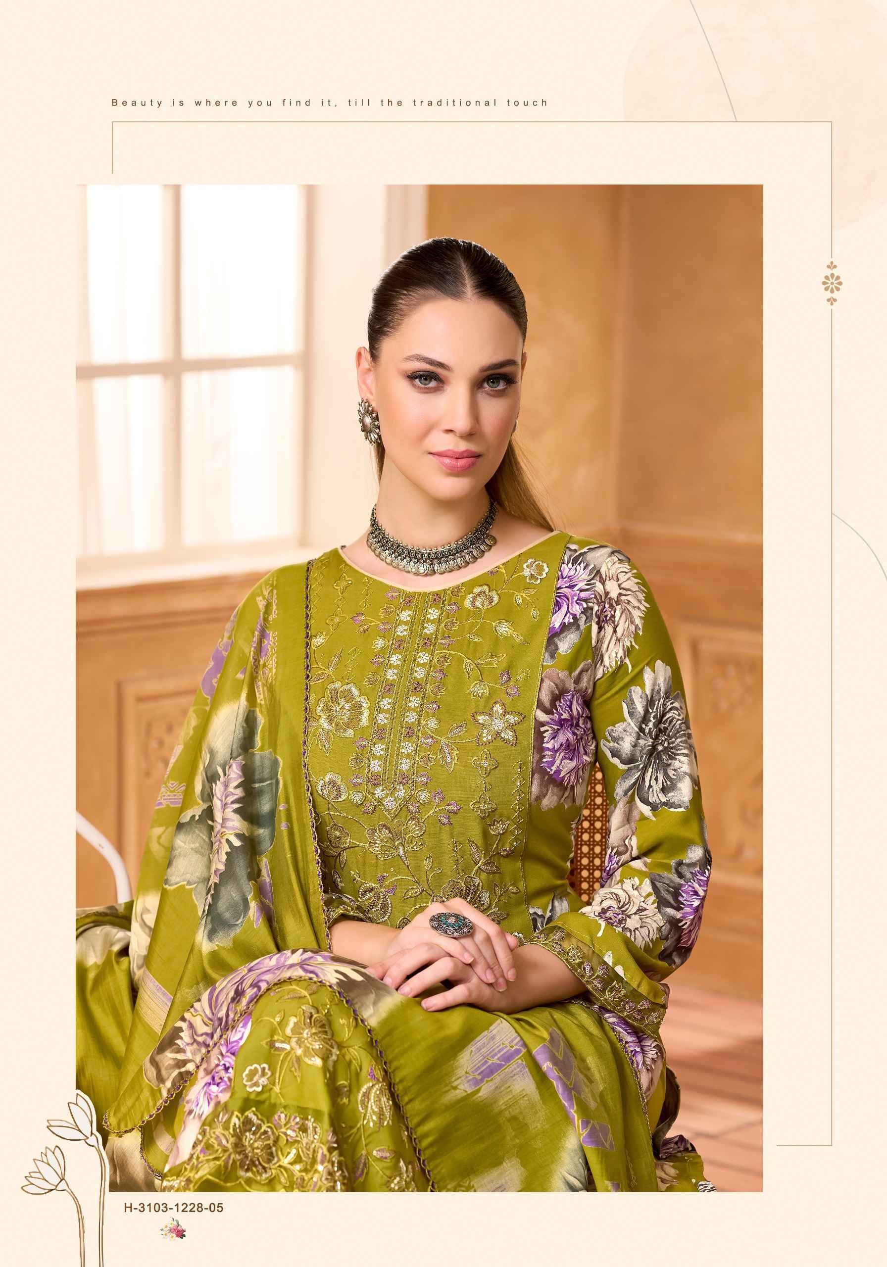 Alok Sakina Vol 8 Viscose Rayon Dress Material 6 pcs Catalog | factory direct wholesale