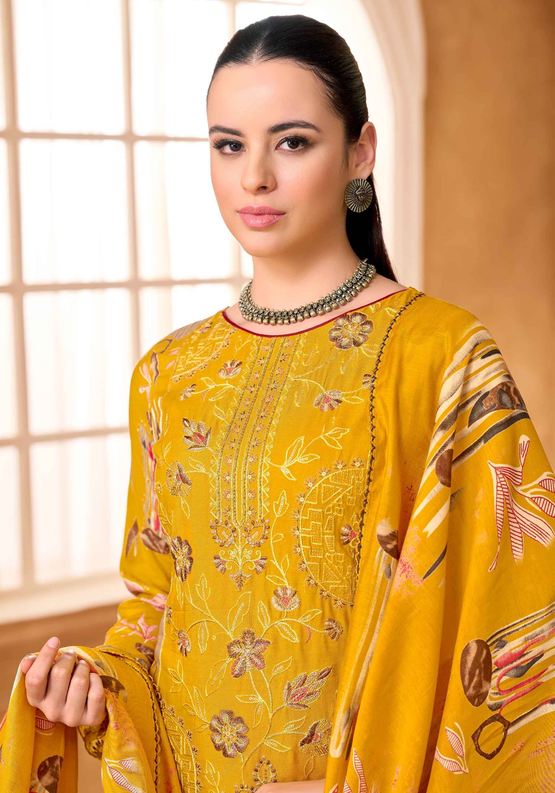 Alok Sakina Vol 8 Viscose Rayon Dress Material 6 pcs Catalog | factory direct wholesale
