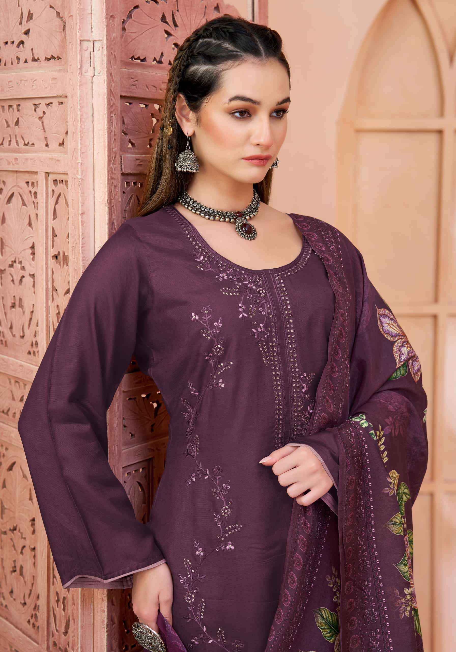 Alok Suit Desi Girl Edition 10 Muslin Dress Material 6 Pcs Catalog | Surat Wholesale Online