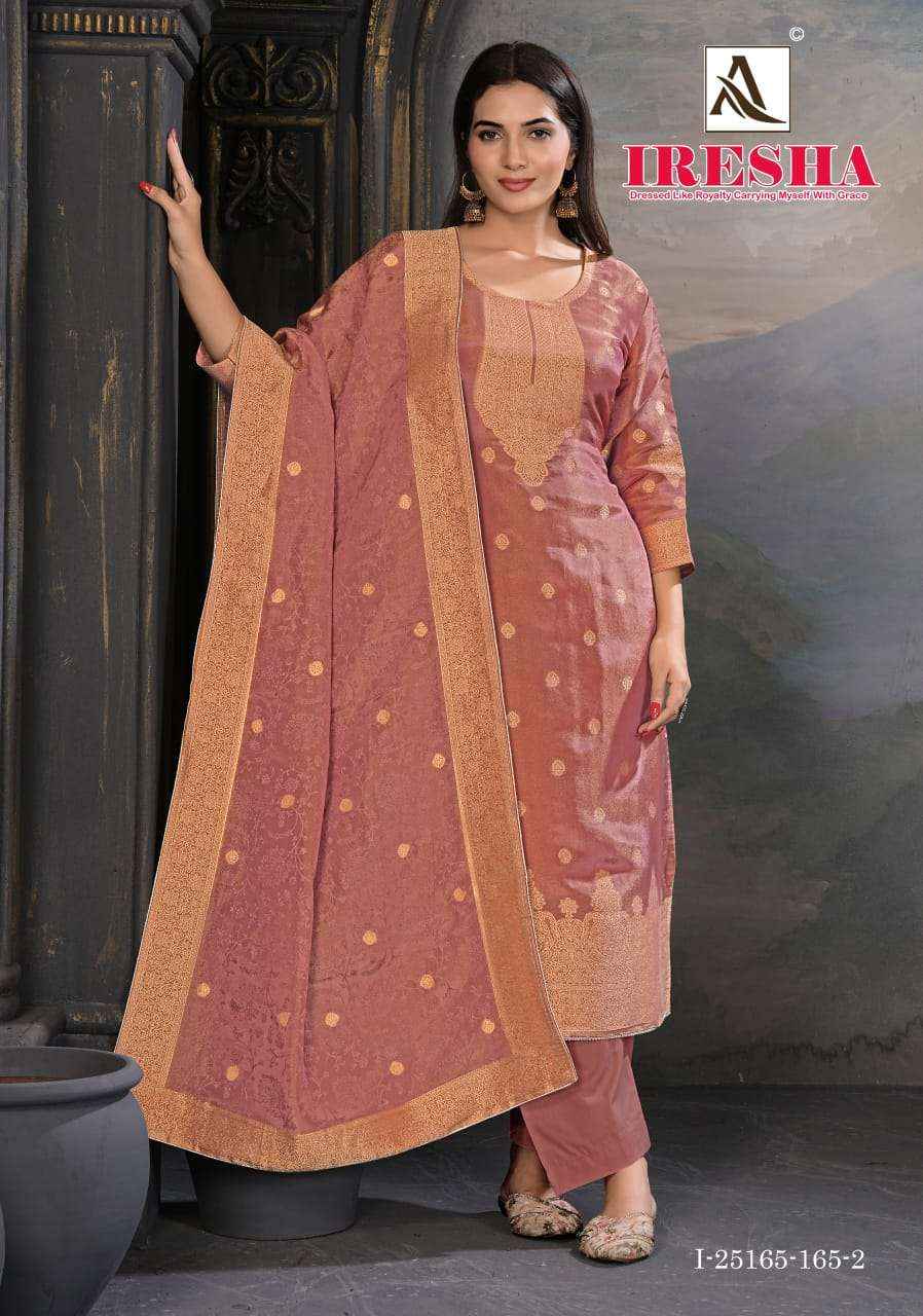 Alok Suit Iresha Jacquard Dress Material 4 Pcs Catalog | Wholesale Market Surat