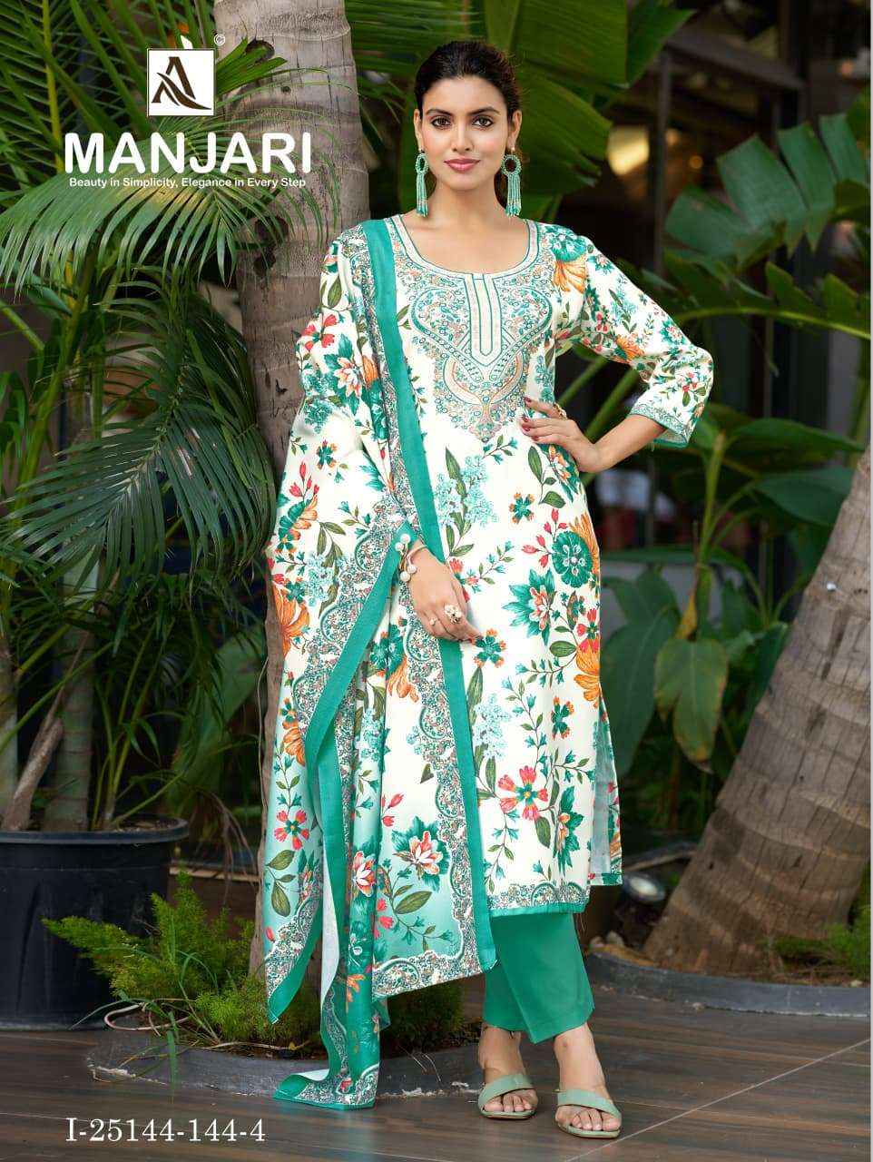 Alok Suit Manjari Winter Wear Salwar Suit 6 Pcs Catalog | Textiles Direct from Surat