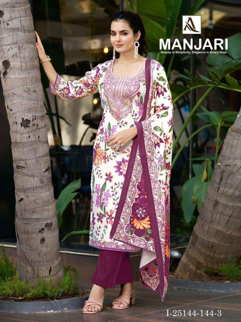 Alok Suit Manjari Winter Wear Salwar Suit 6 Pcs Catalog | Textiles Direct from Surat