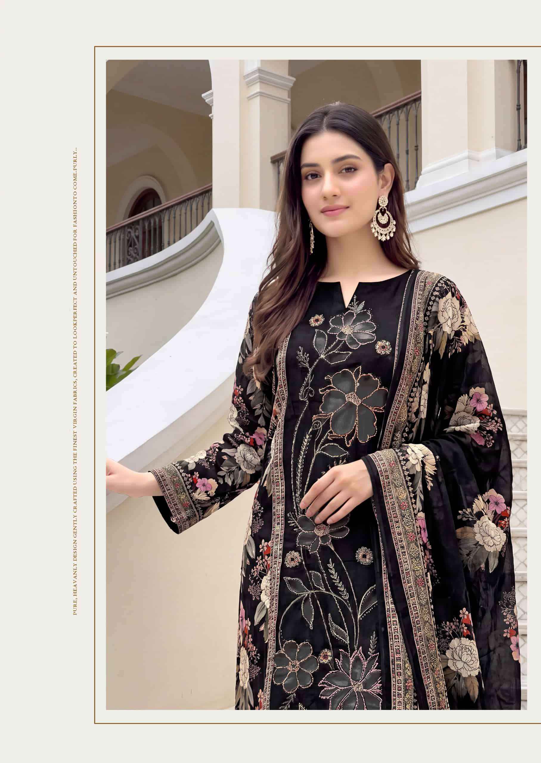 Alok Suit Silvora Muslin Dress Material With Price 4 Pcs Catalog | Surat Wholesale Factory