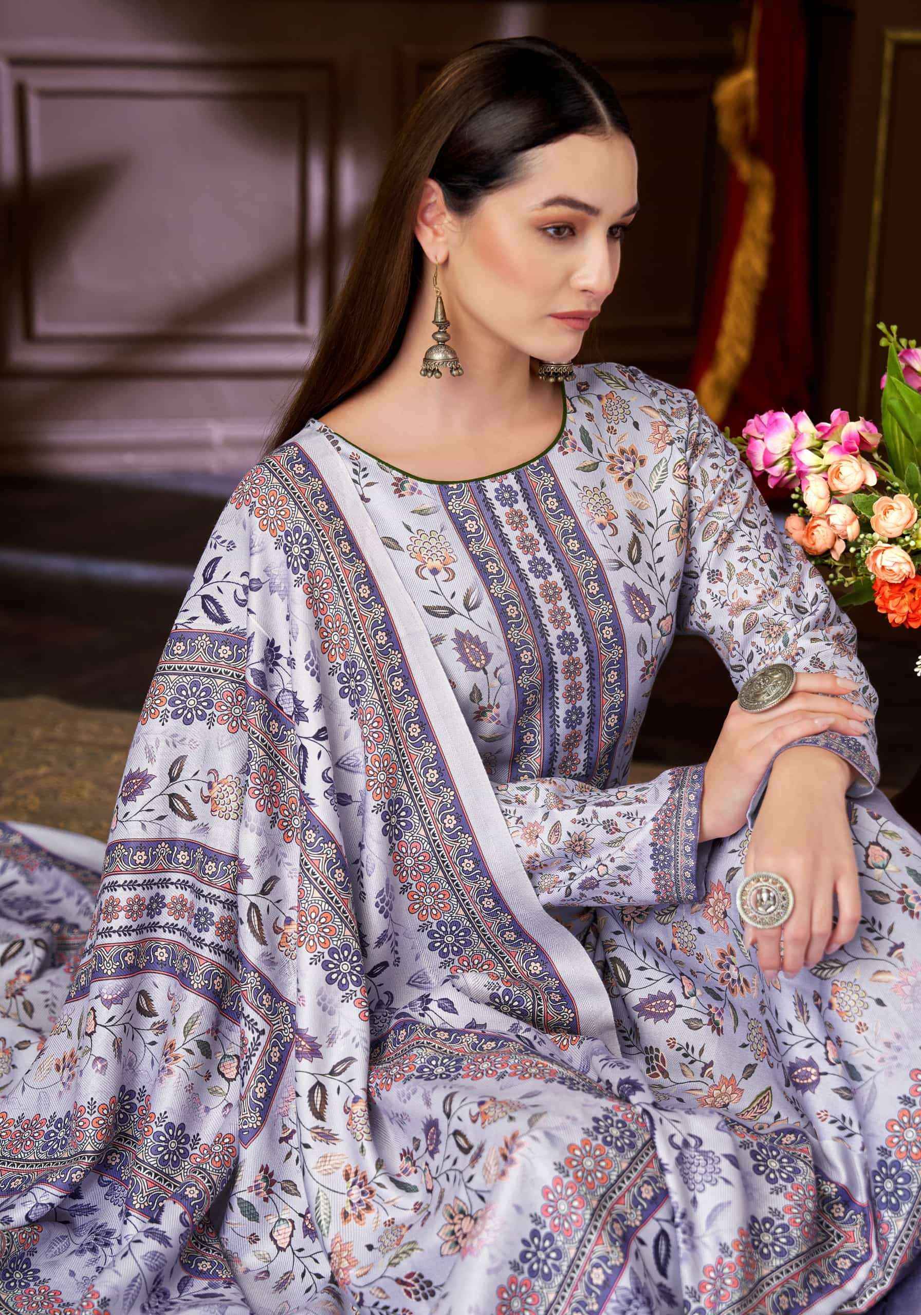 Alok Suit Winter Aura Winter Salwar Suit 6 Pcs Catalog | Wholesale Website