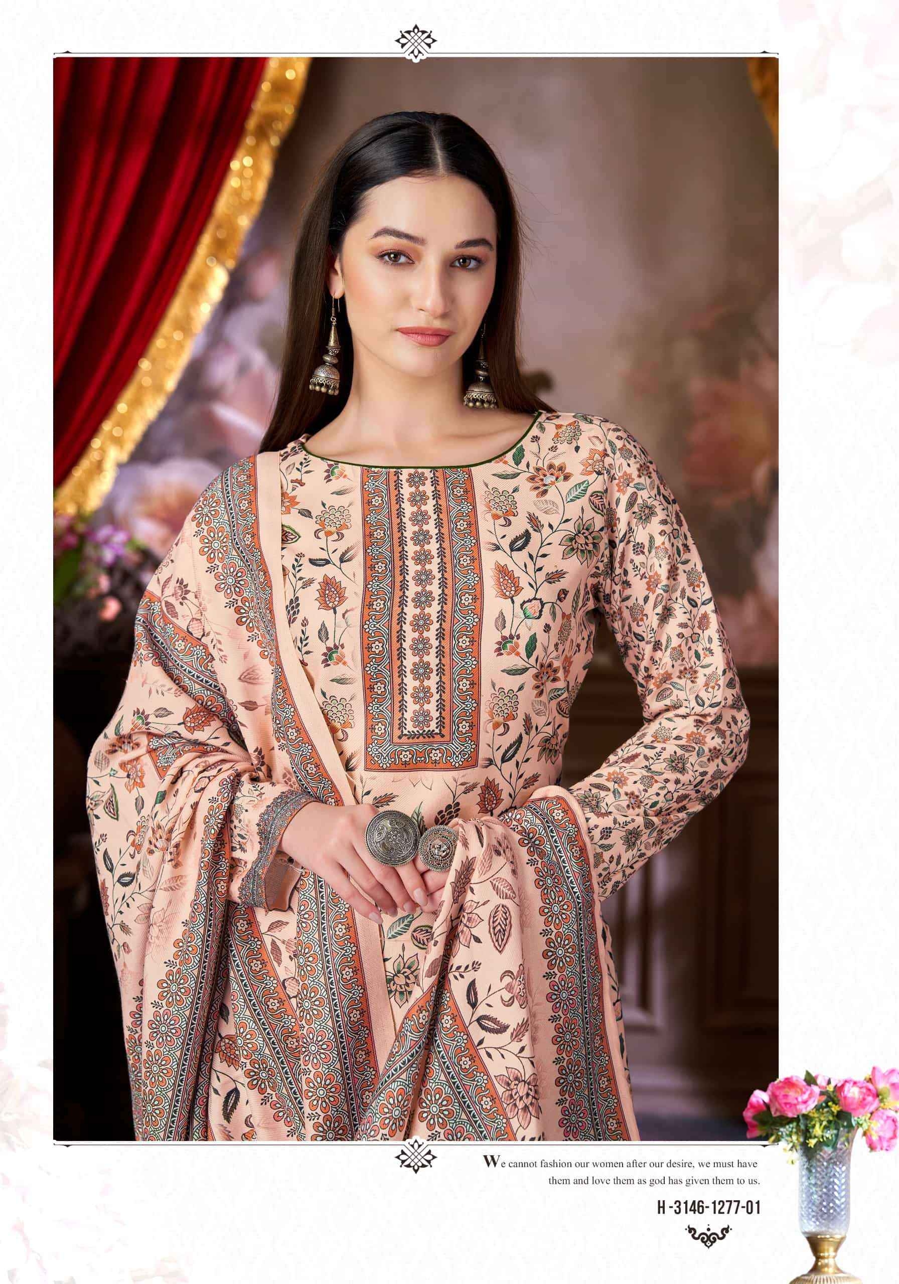 Alok Suit Winter Aura Winter Salwar Suit 6 Pcs Catalog | Wholesale Website