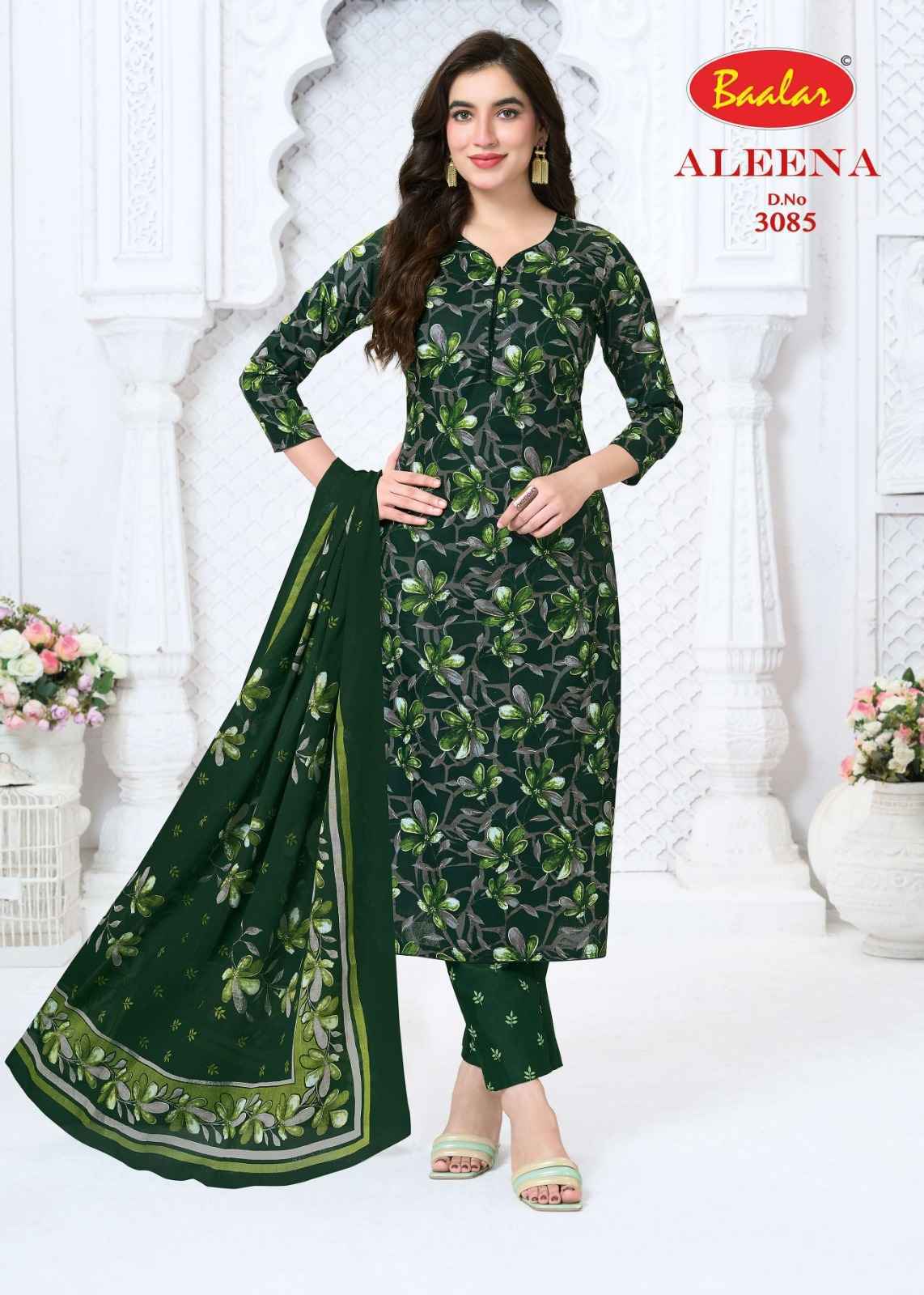 Baalar Aleena Vol 30 Cotton Dress Material 16 pcs Catalog | factory direct wholesale clothing india online