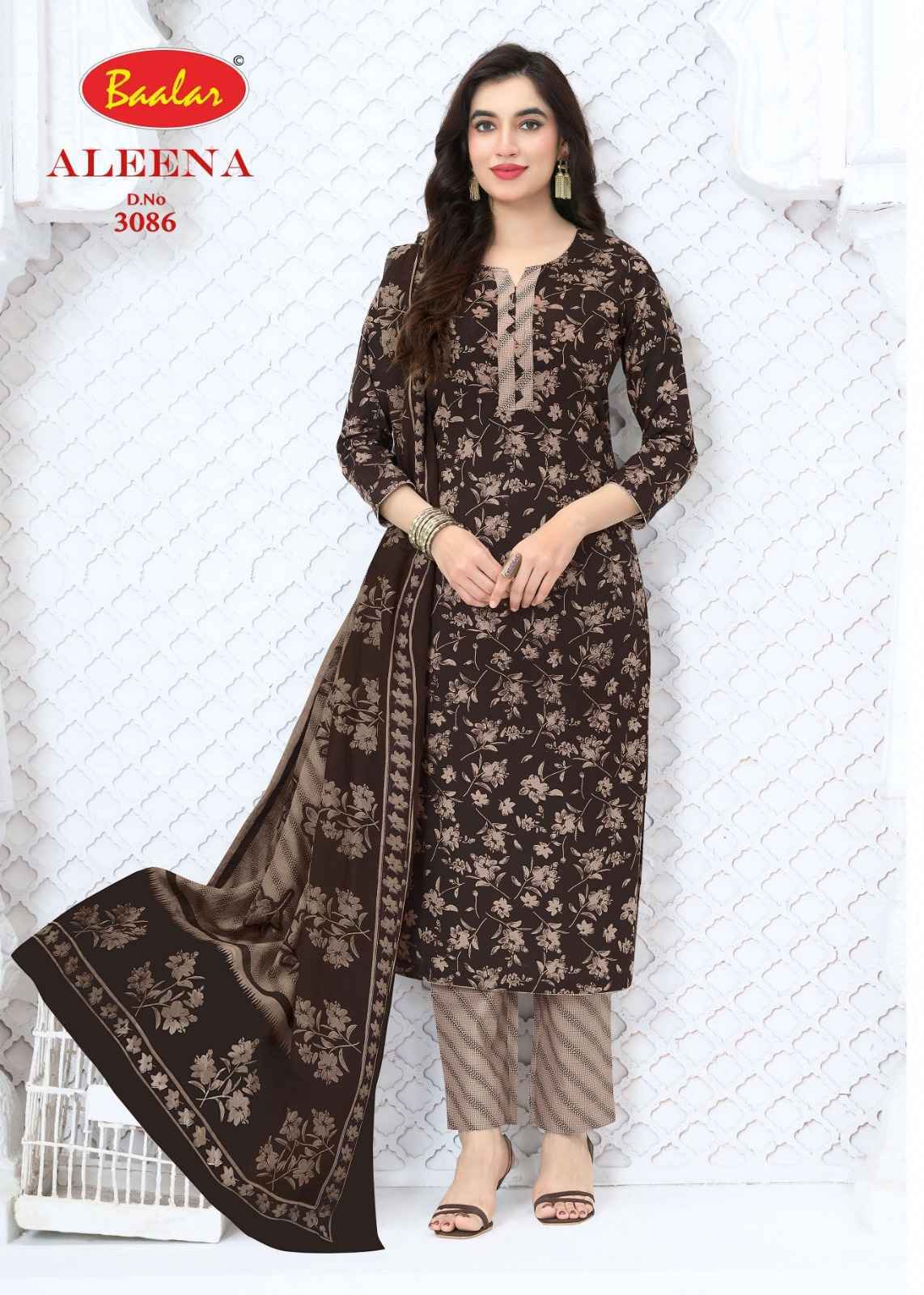 Baalar Aleena Vol 30 Cotton Dress Material 16 pcs Catalog | factory direct wholesale clothing india online
