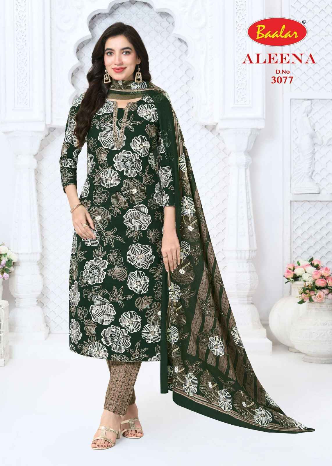 Baalar Aleena Vol 30 Cotton Dress Material 16 pcs Catalog | factory direct wholesale clothing india online