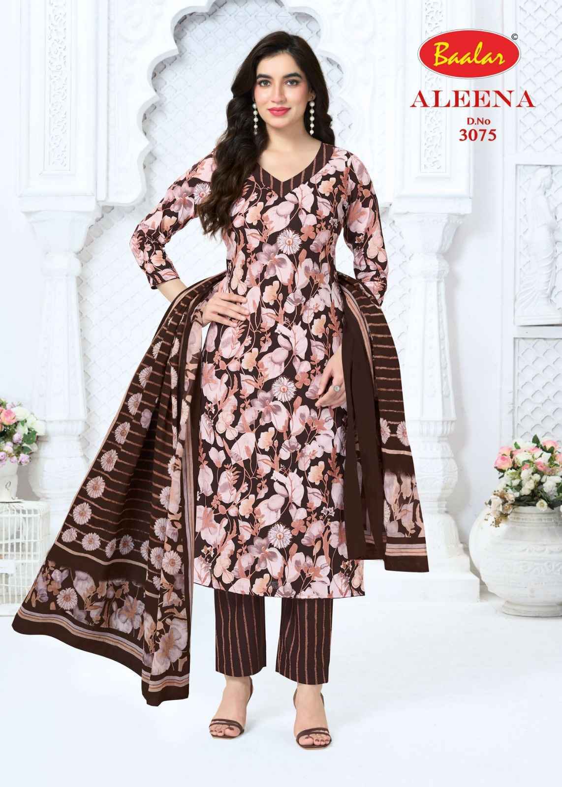 Baalar Aleena Vol 30 Cotton Dress Material 16 pcs Catalog | factory direct wholesale clothing india online