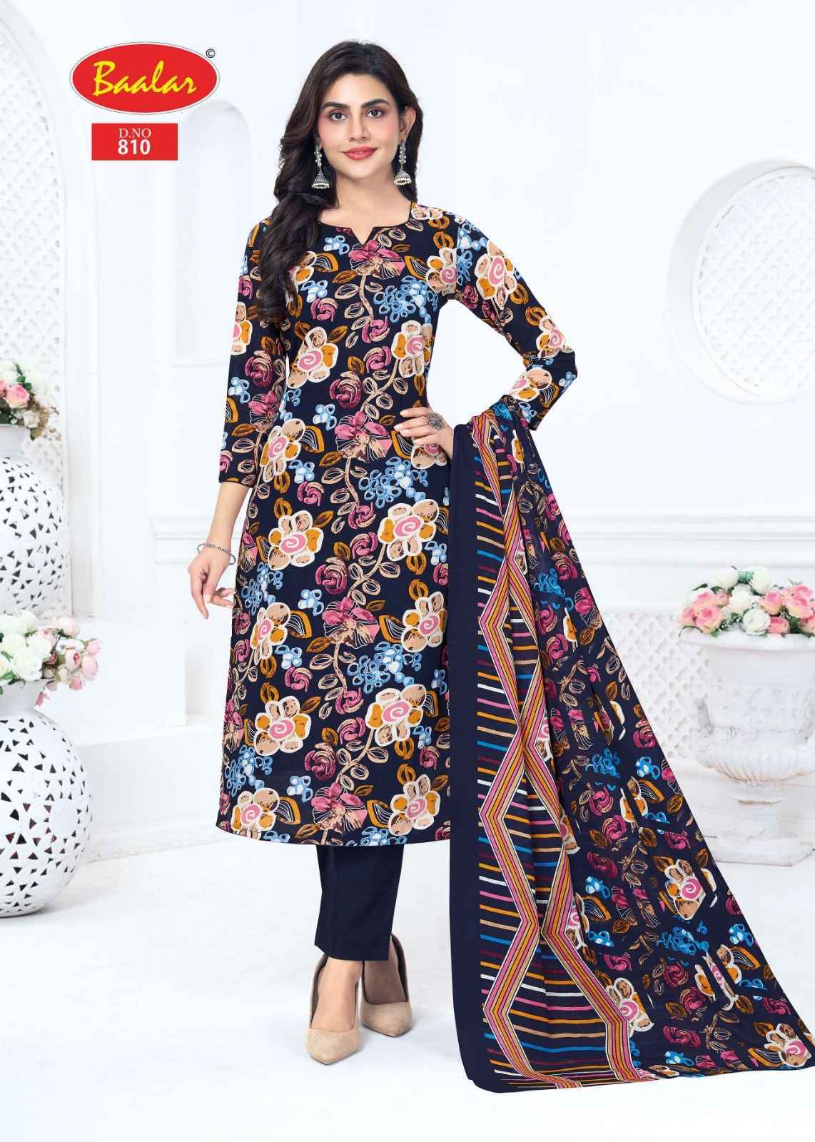 Baalar Pashmina Vol 8 Cotton Dress Material 12 pcs Catalog