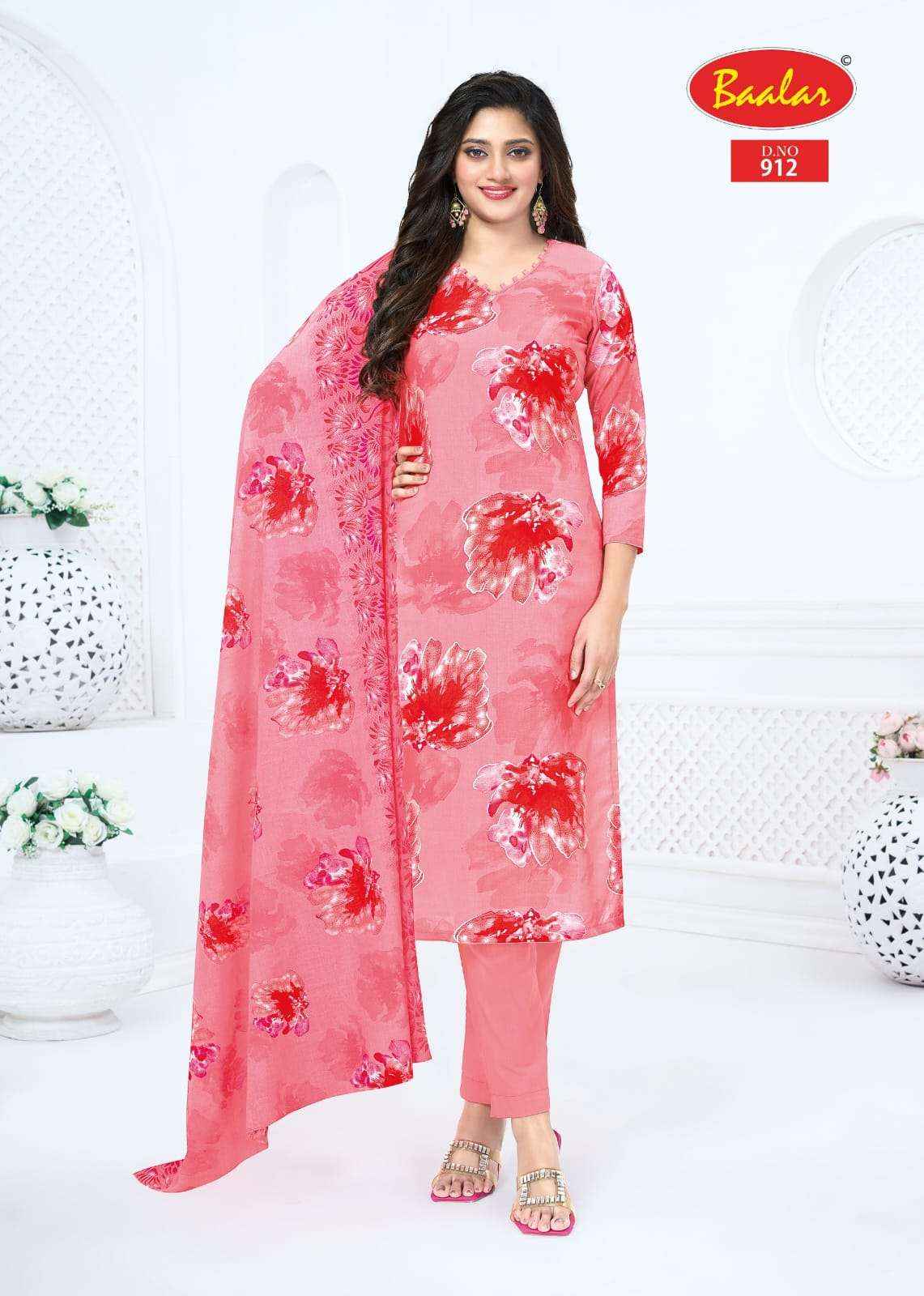 Baalar Pashmina Vol 9 Pure Lawn Cotton Dress Material 13 Pcs Catalog