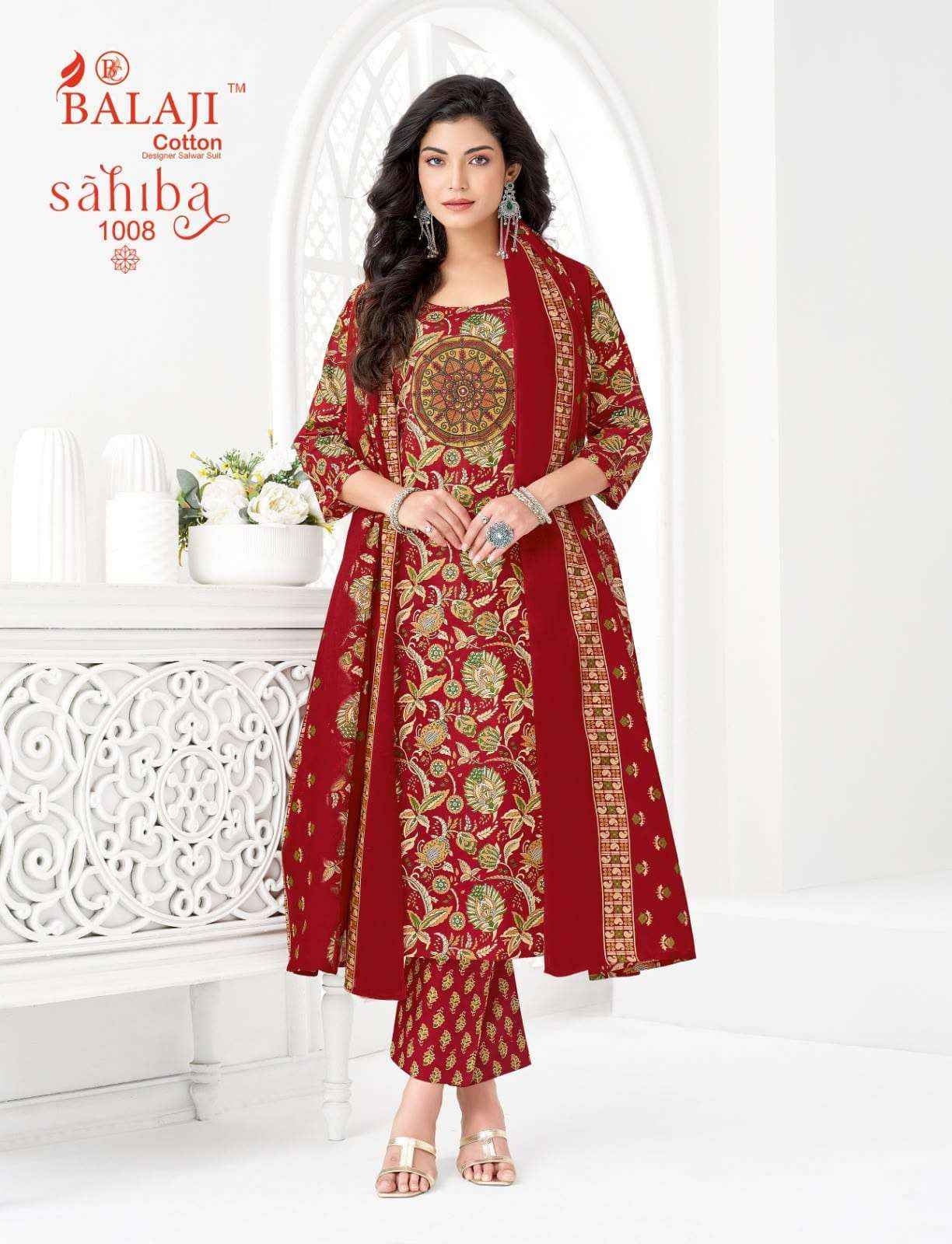 Balaji Cotton Sahiba Vol 1 Cotton Readymade Suits 8 Pcs Catalog
