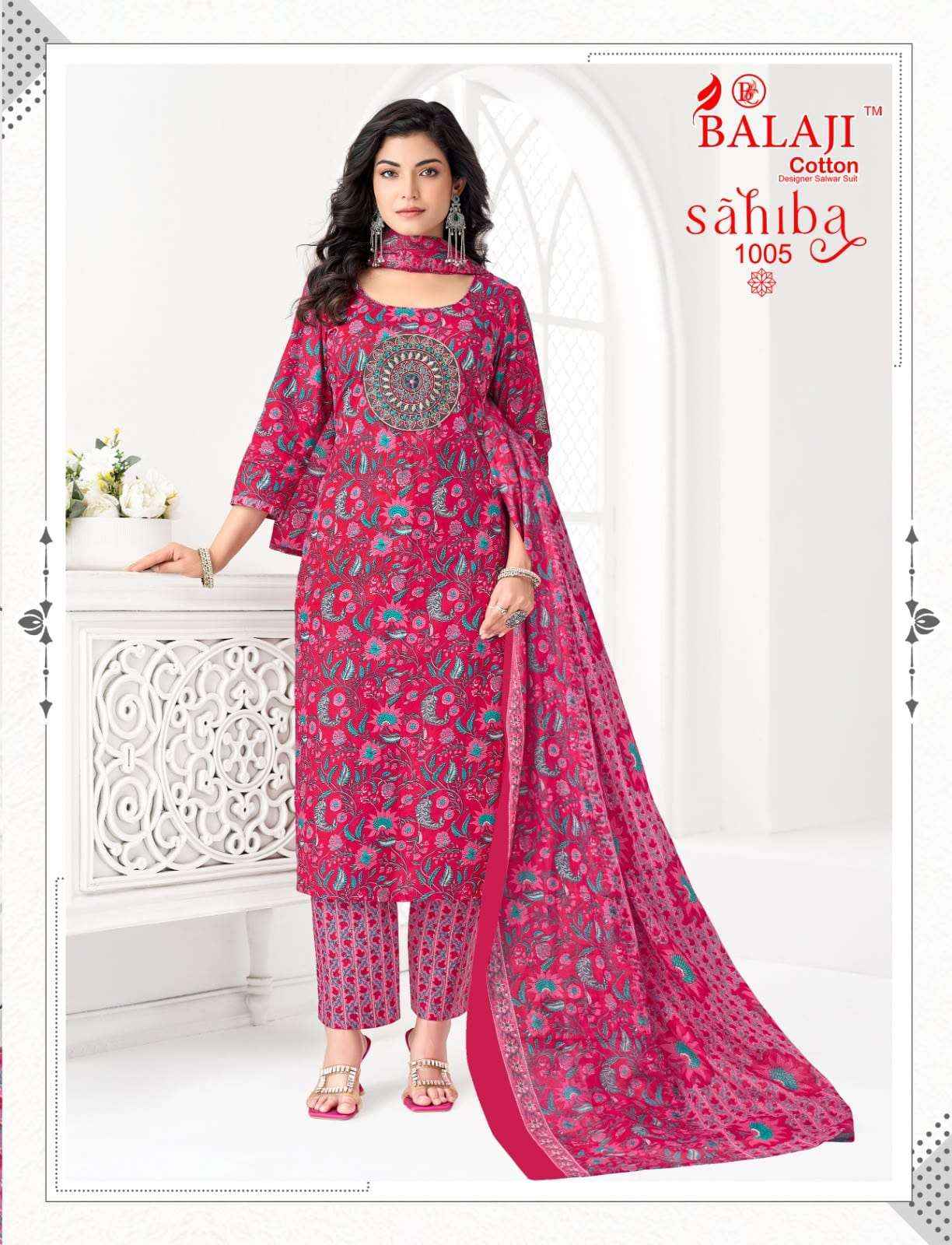 Balaji Cotton Sahiba Vol 1 Cotton Readymade Suits 8 Pcs Catalog