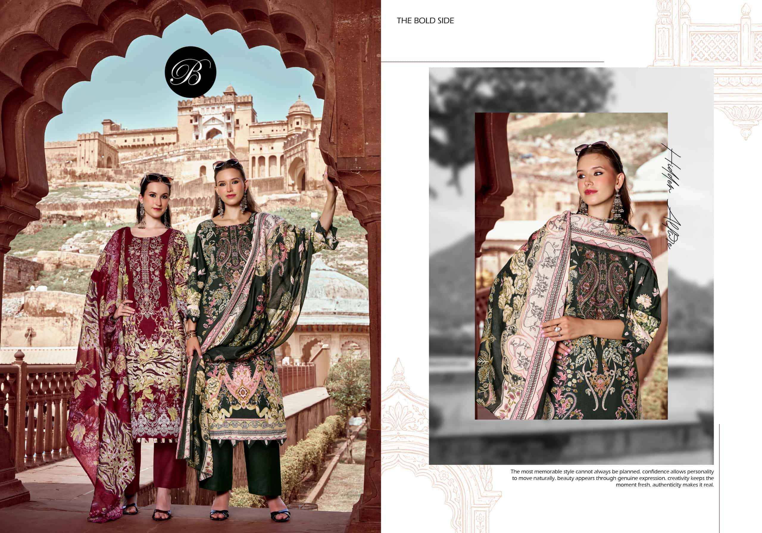 Belliza Designer Naira Vol 158 Pure Cotton Dress Material With Price 8 Pcs Catalog