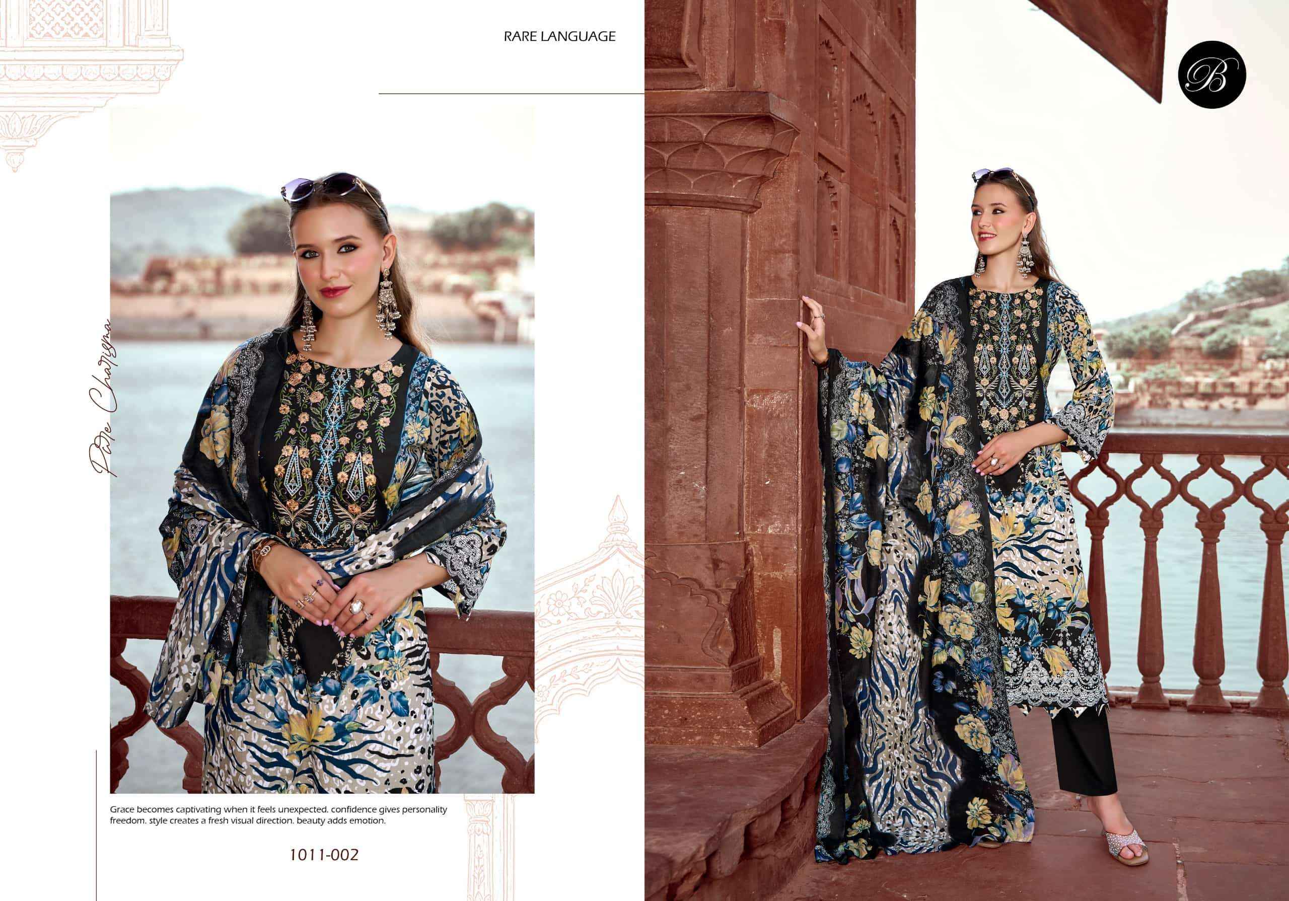 Belliza Designer Naira Vol 158 Pure Cotton Dress Material With Price 8 Pcs Catalog