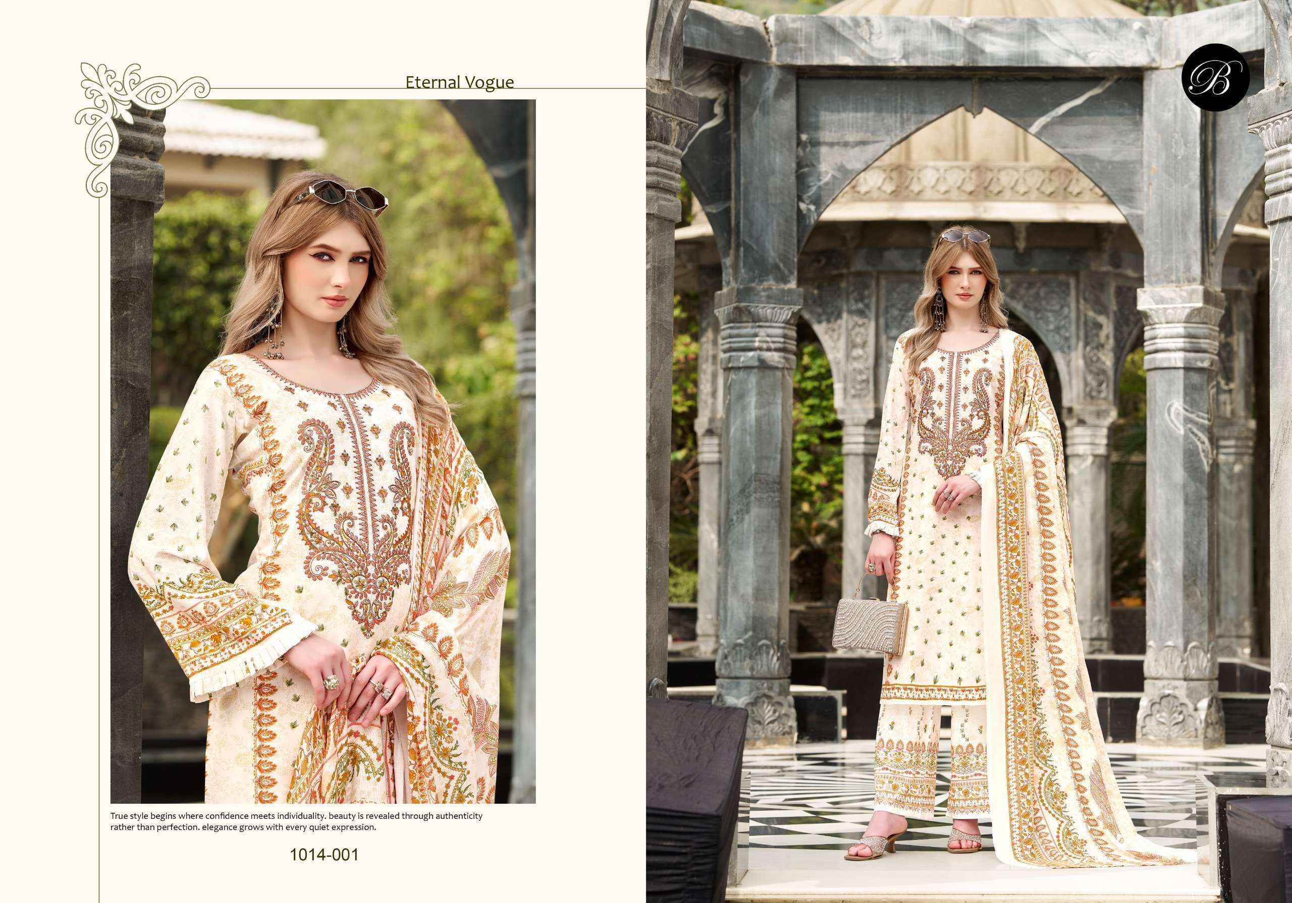 Belliza Dilkhush Vol 7 Viscose Rayon Dress Material 8 pcs Catalog