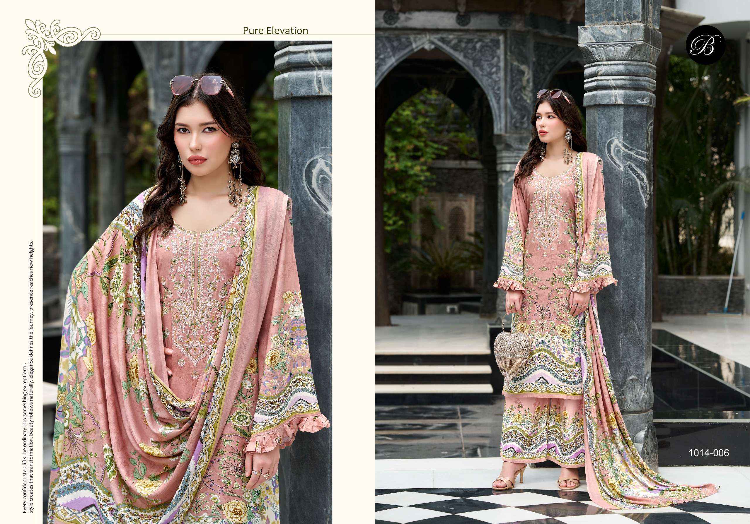 Belliza Dilkhush Vol 7 Viscose Rayon Dress Material 8 pcs Catalog