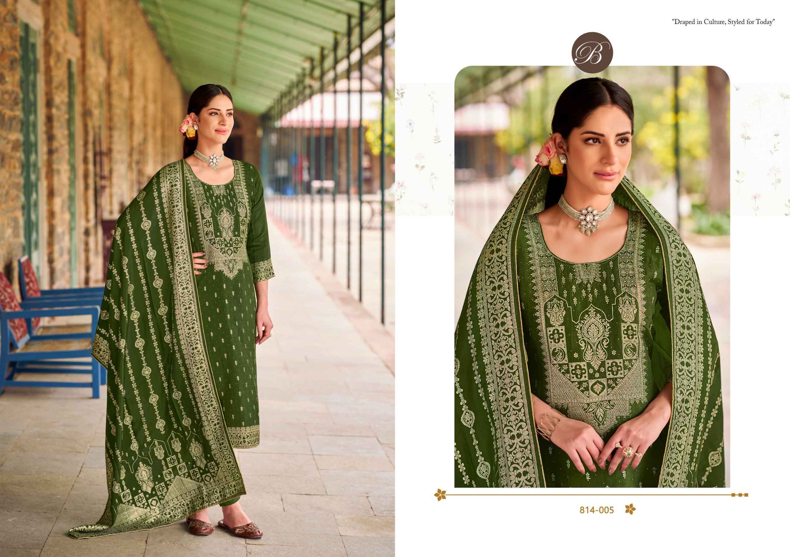 Belliza Pankhuri Viscose Dress Material 6 pcs Catalog | Wholesale Market Surat 
